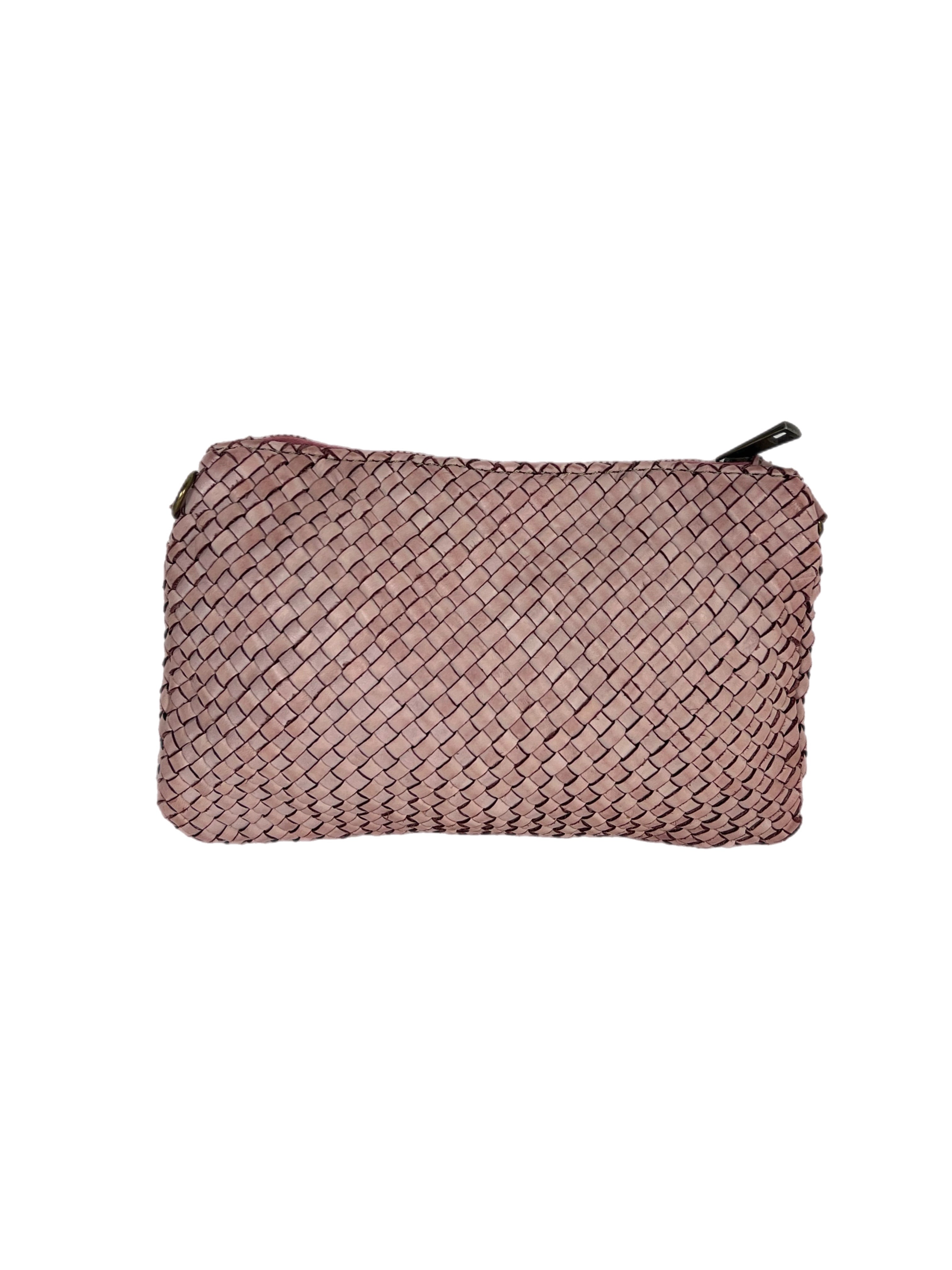 Matié borsa pelle Cádiz rosa