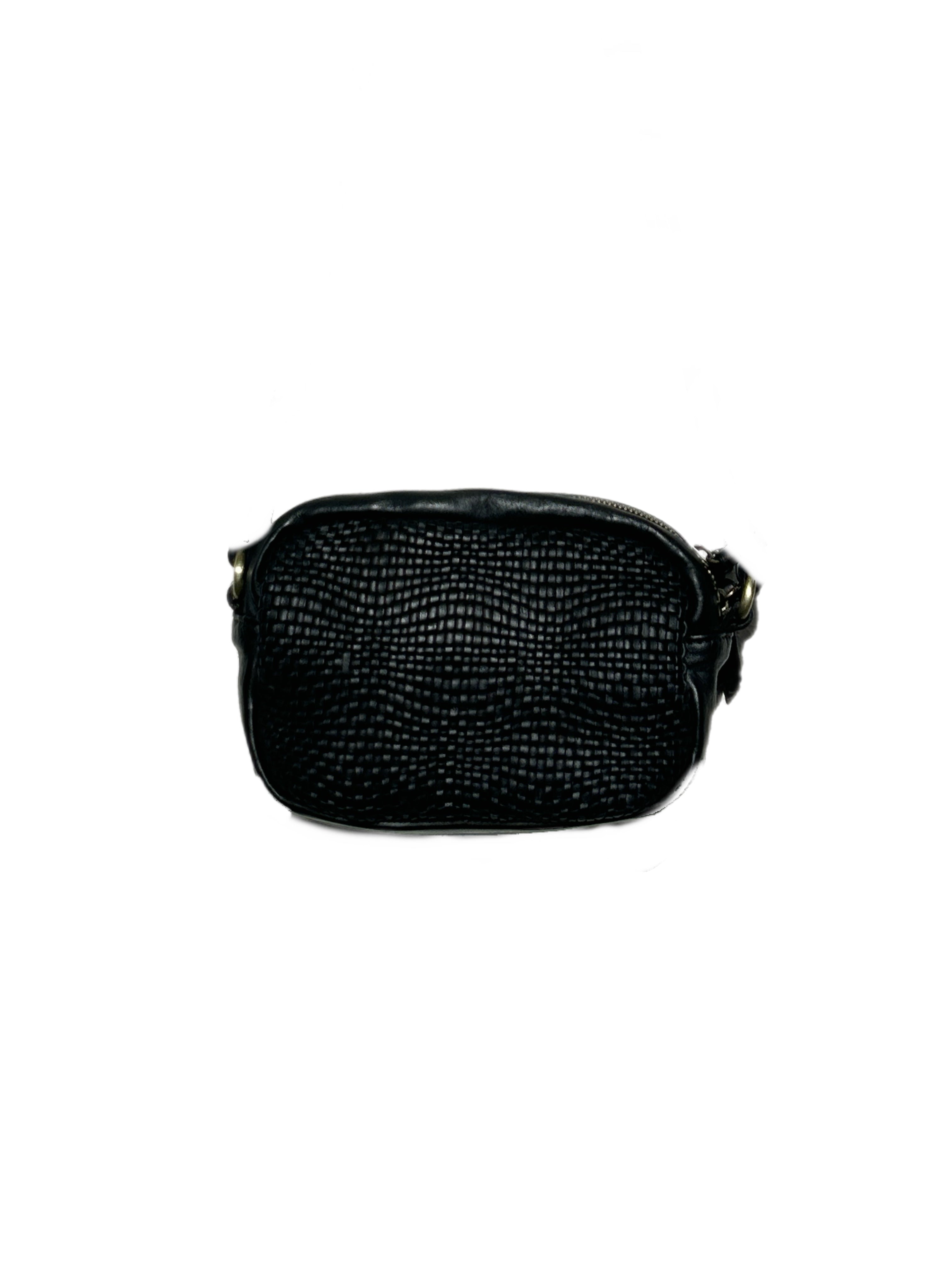 Matié borsa pelle Venere nero
