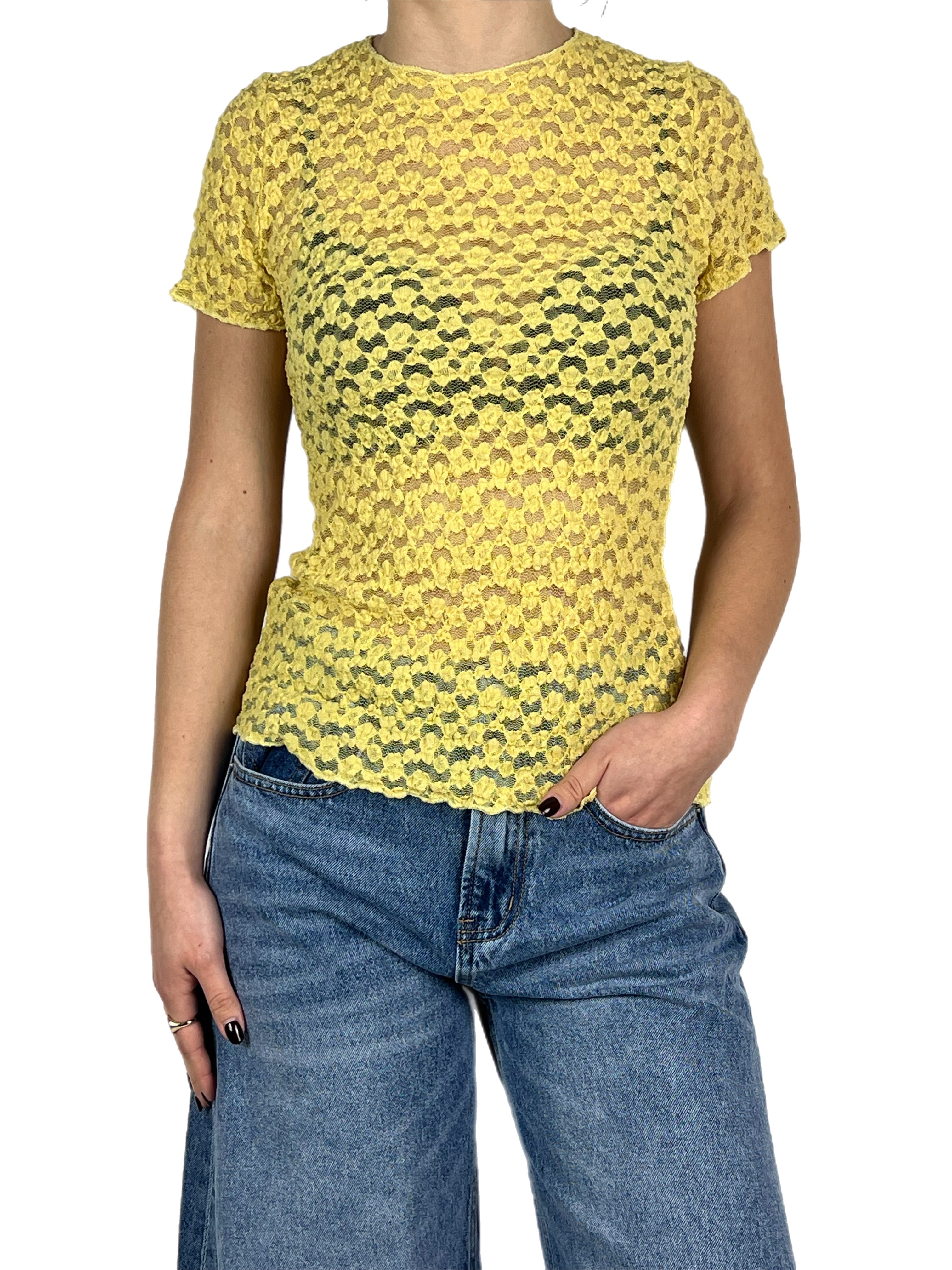 Matié t-shirt vion giallo