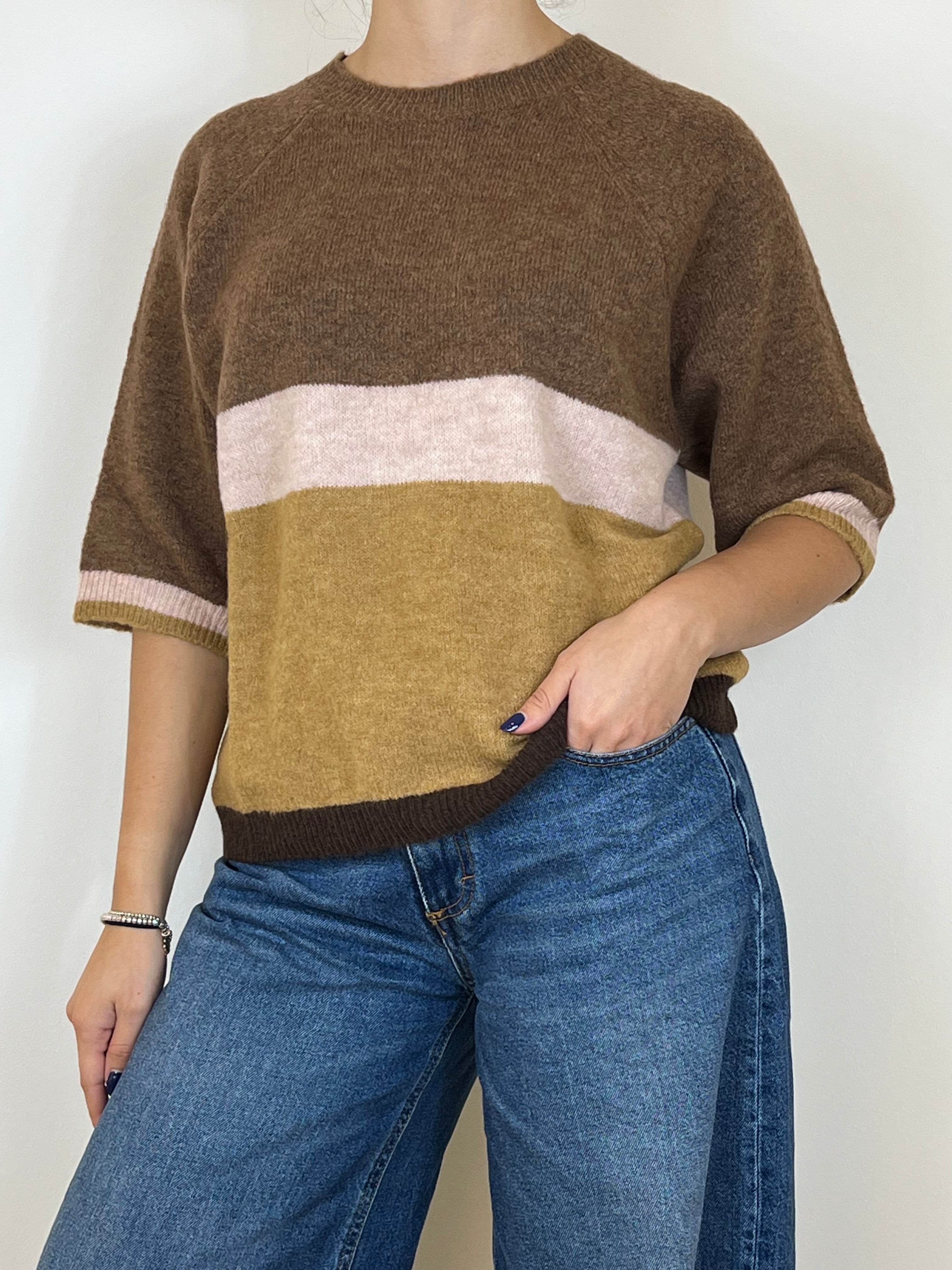 Susy mix maglia rio cammello