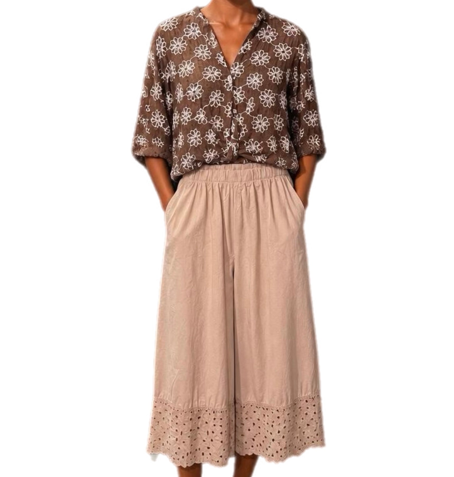 Matié pantalone Spencer sabbia