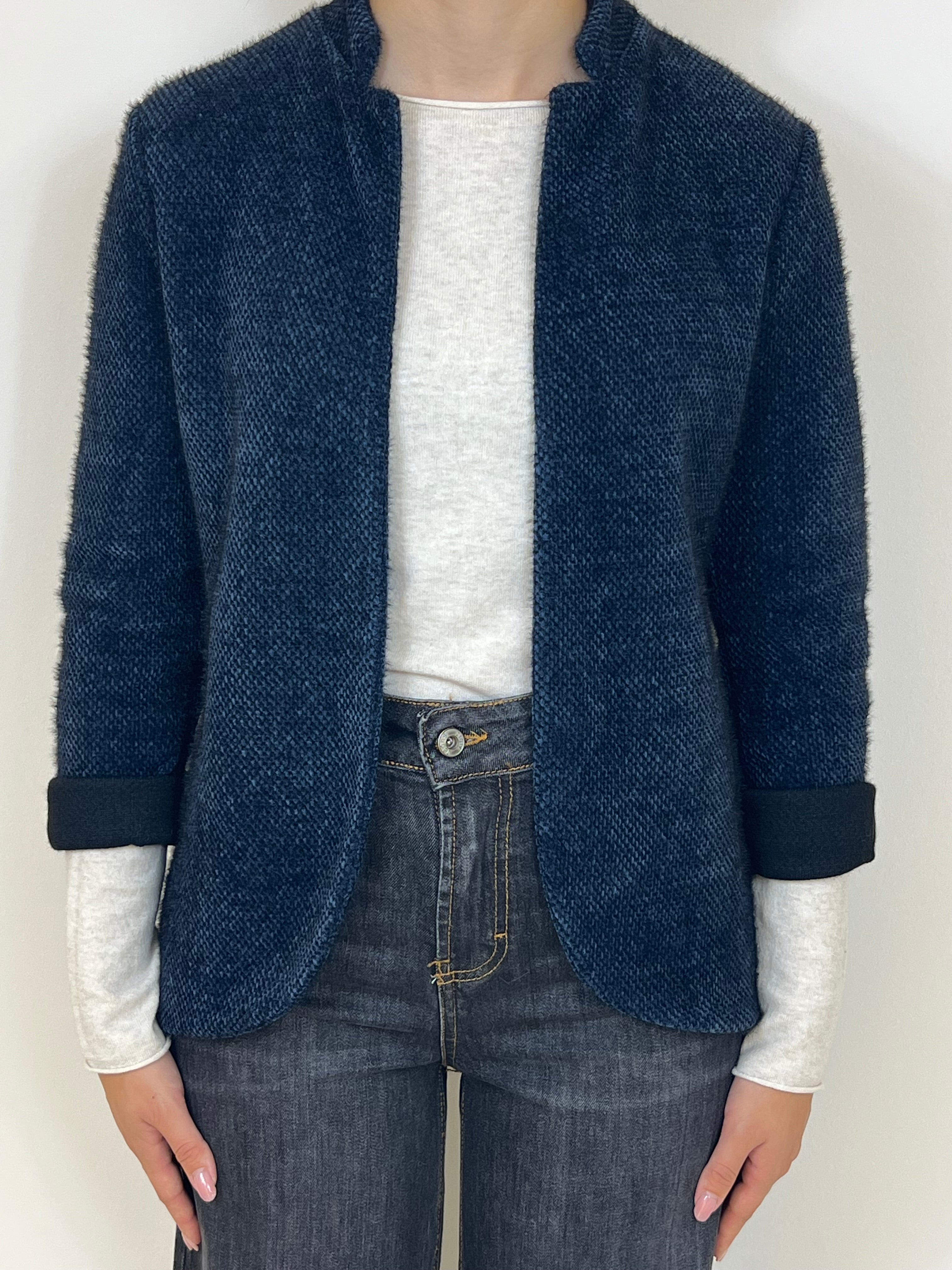 Matié giacca coreana bouclé