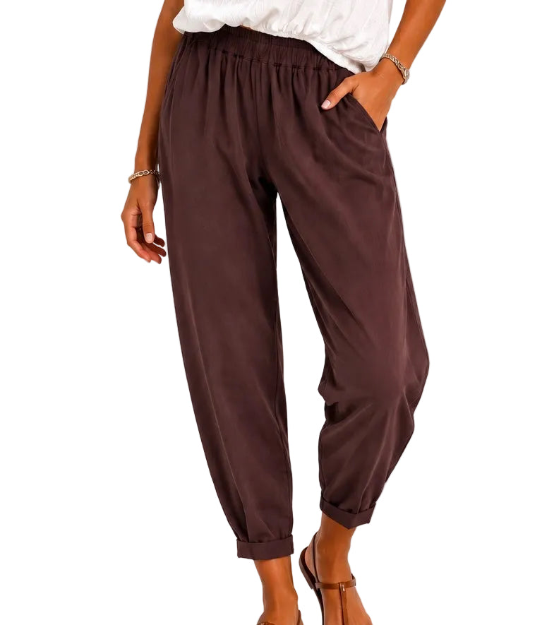 Matié pantaloni carota ciokko