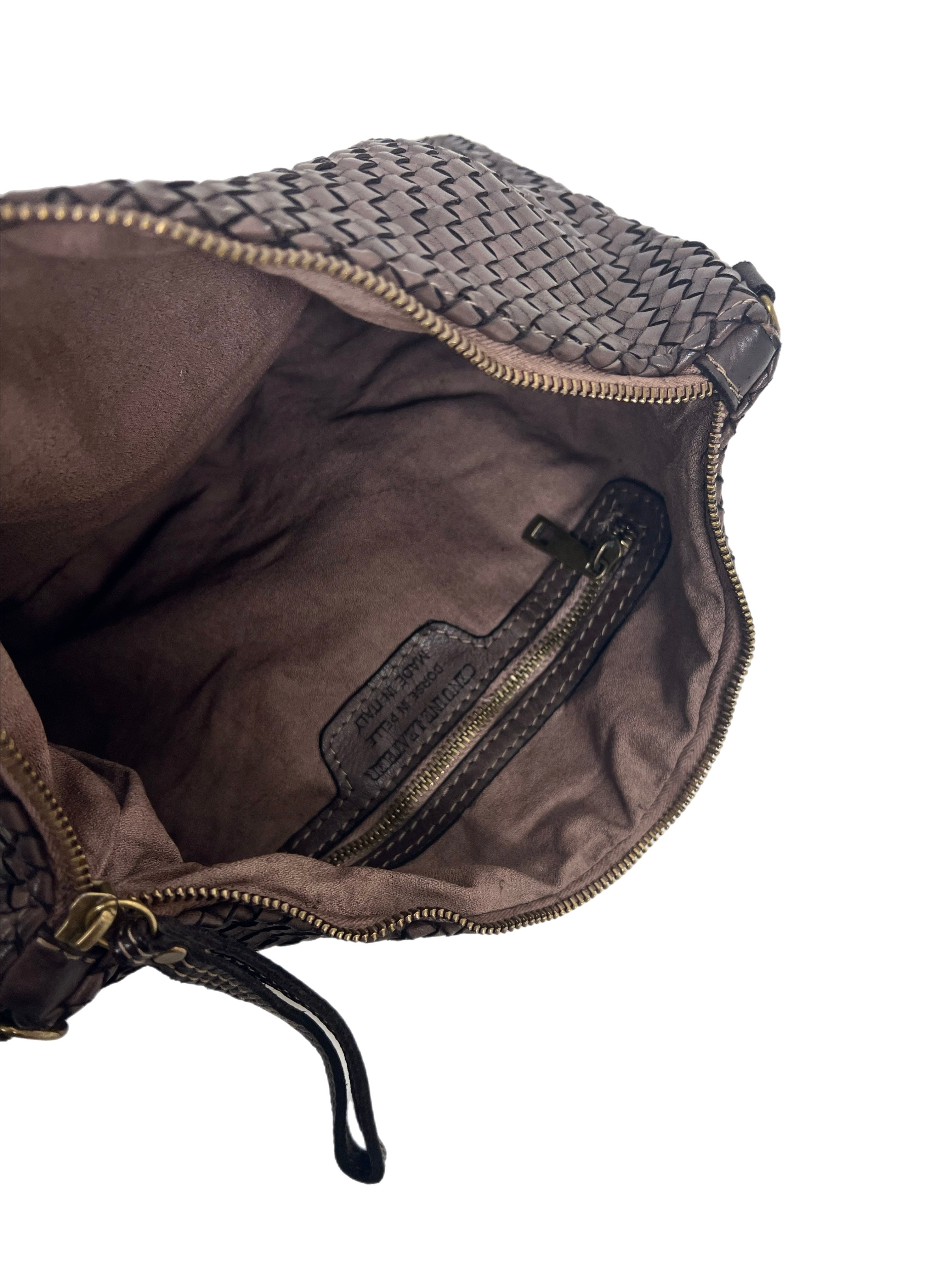 Matié borsa pelle Siviglia ciocco