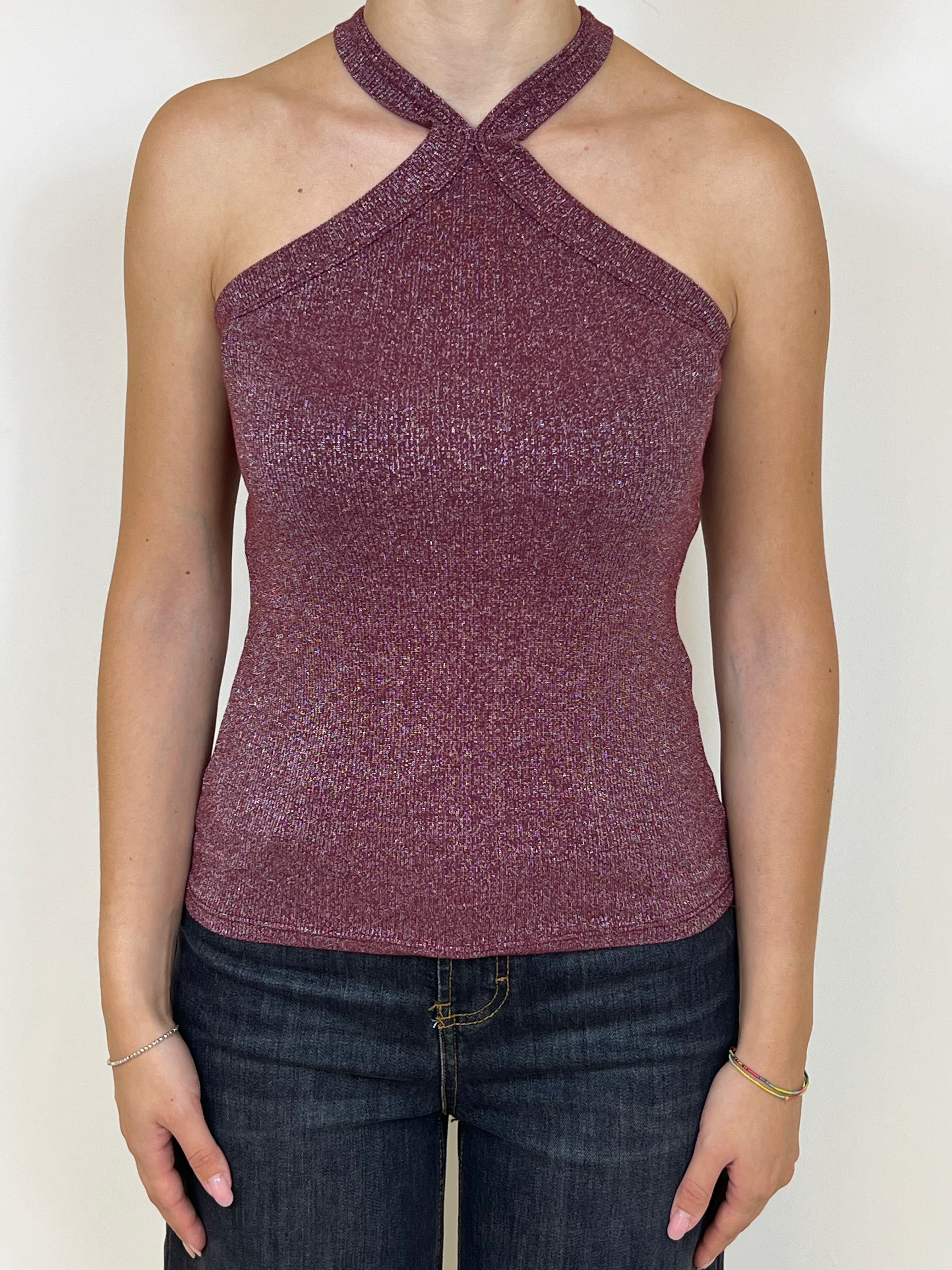 Susy Mix canotta lurex