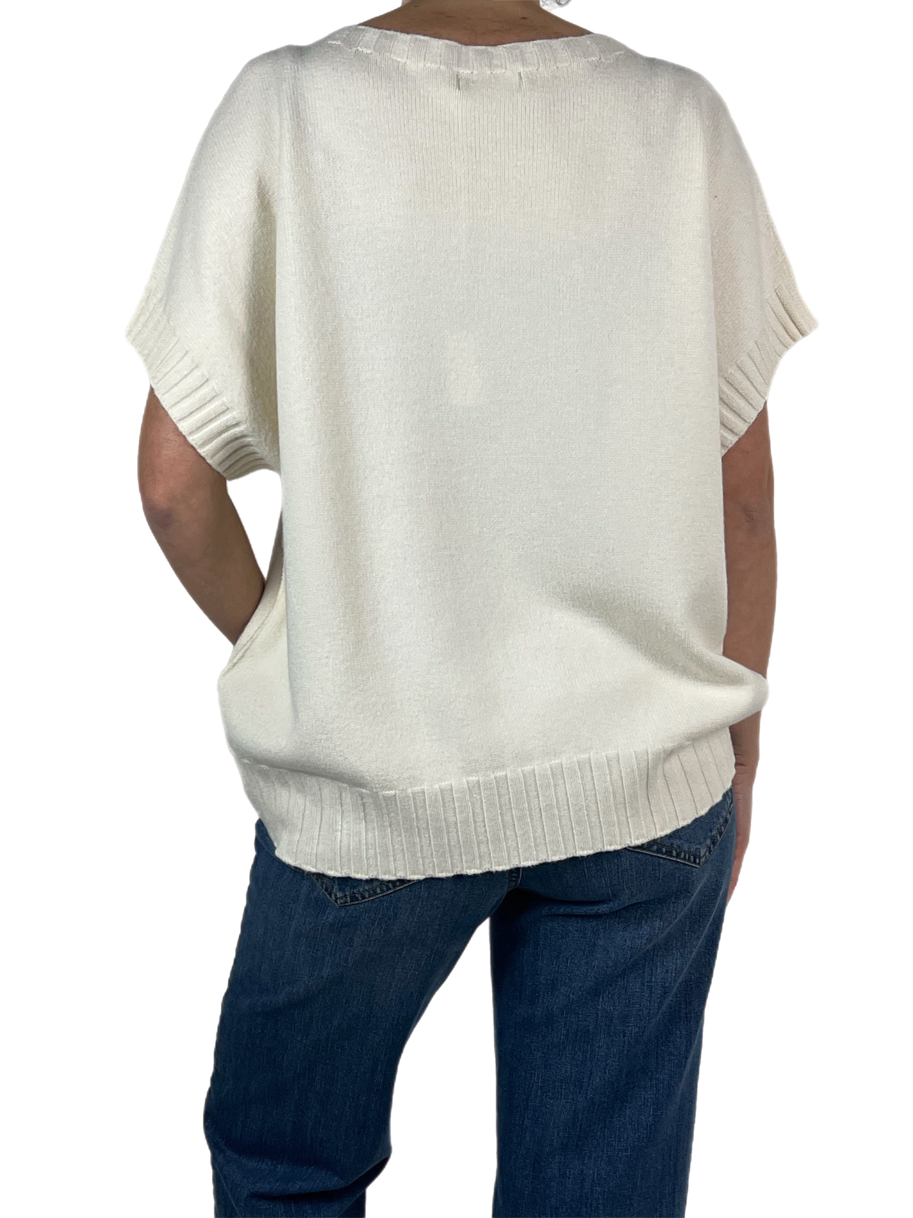 Matié gilet peonia panna