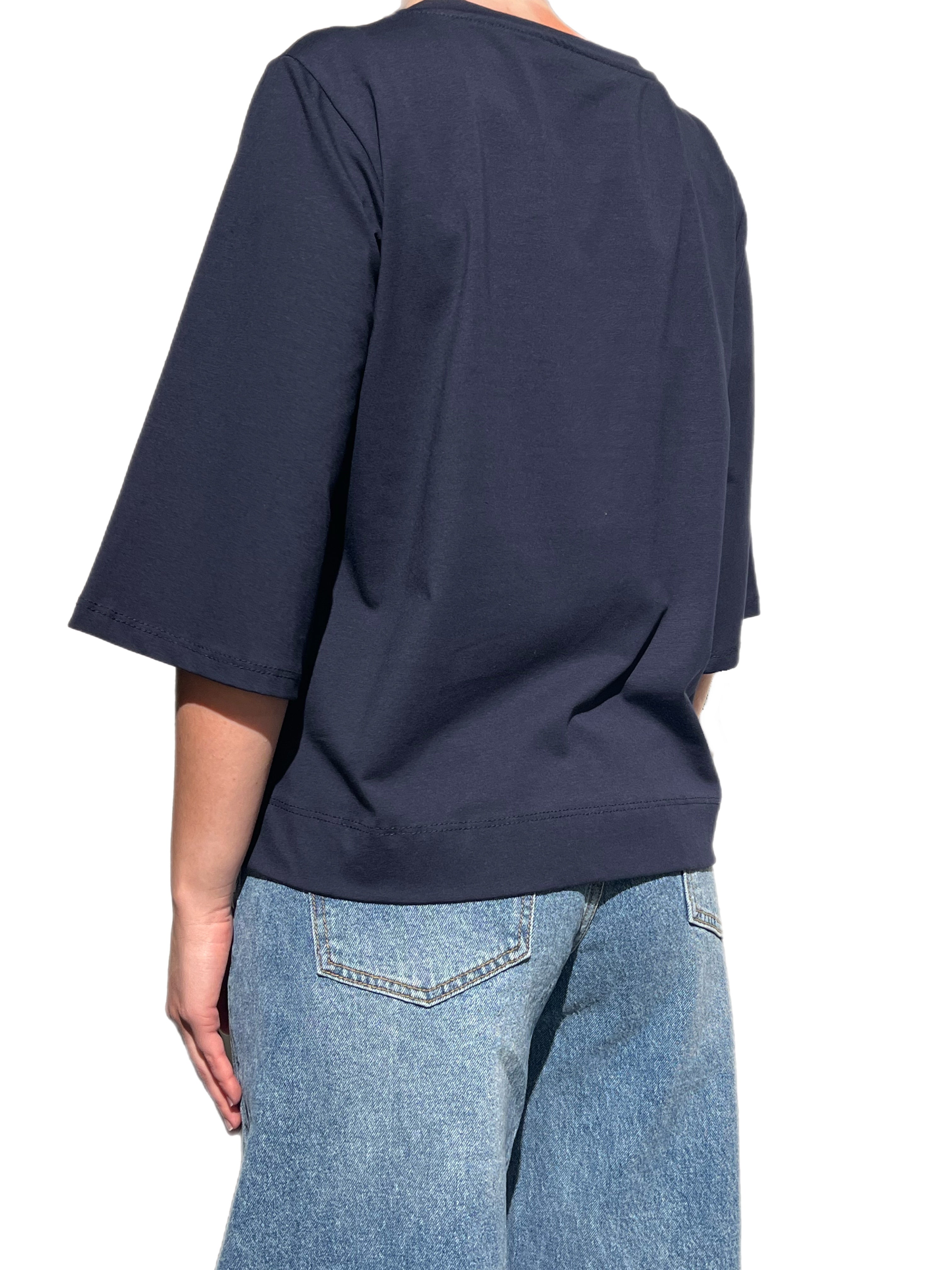 Matié t-shirt track blu