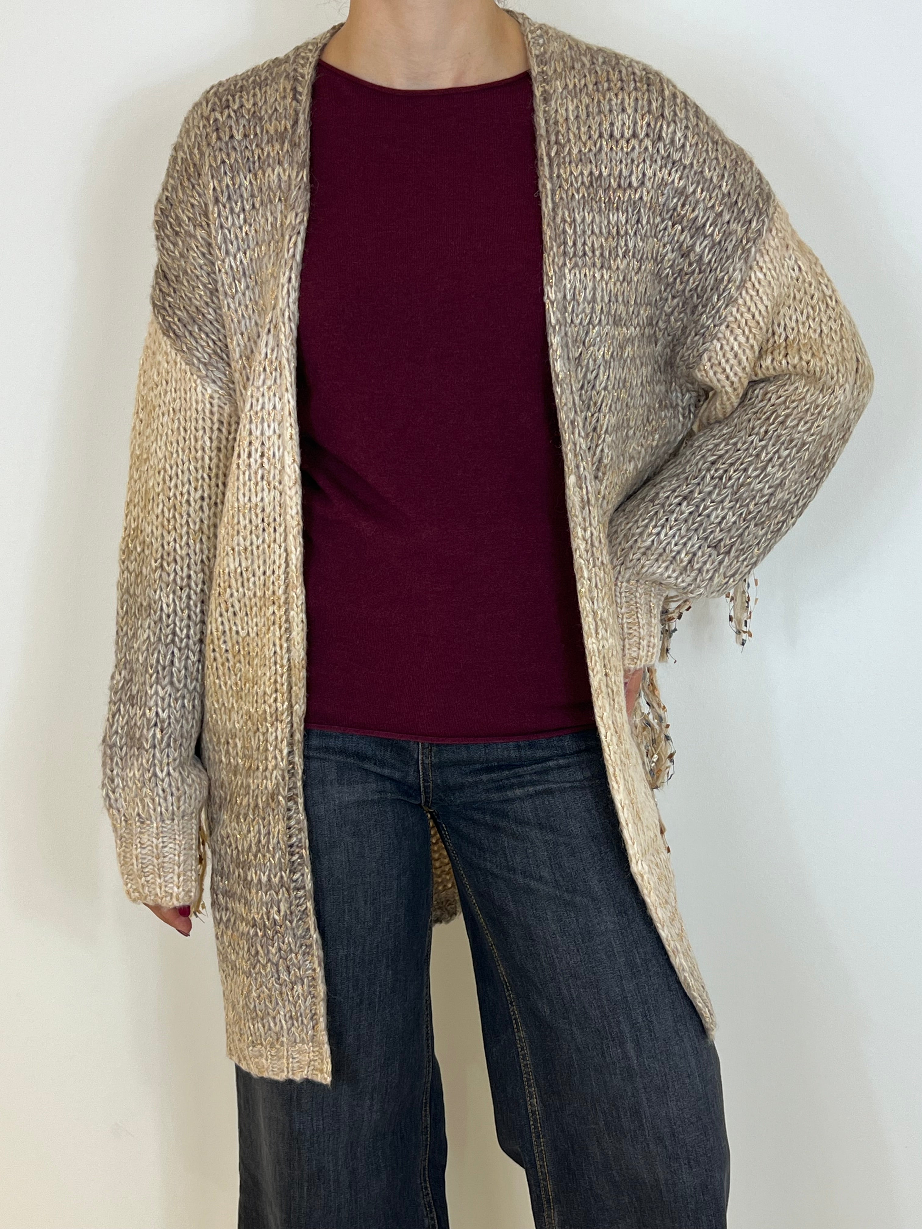 Matié cardigan frange mimi