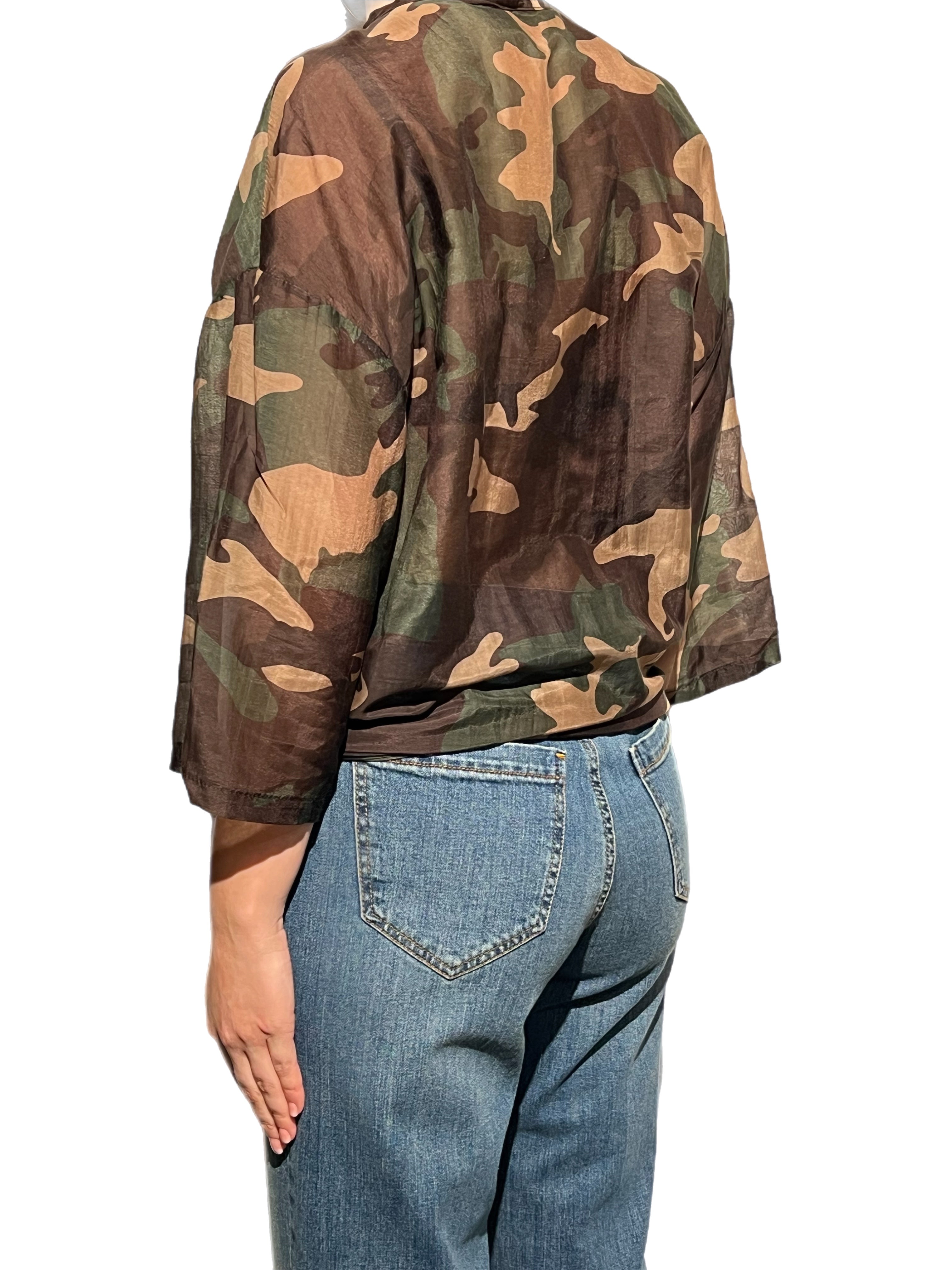 Matié camicia Alice camouflage