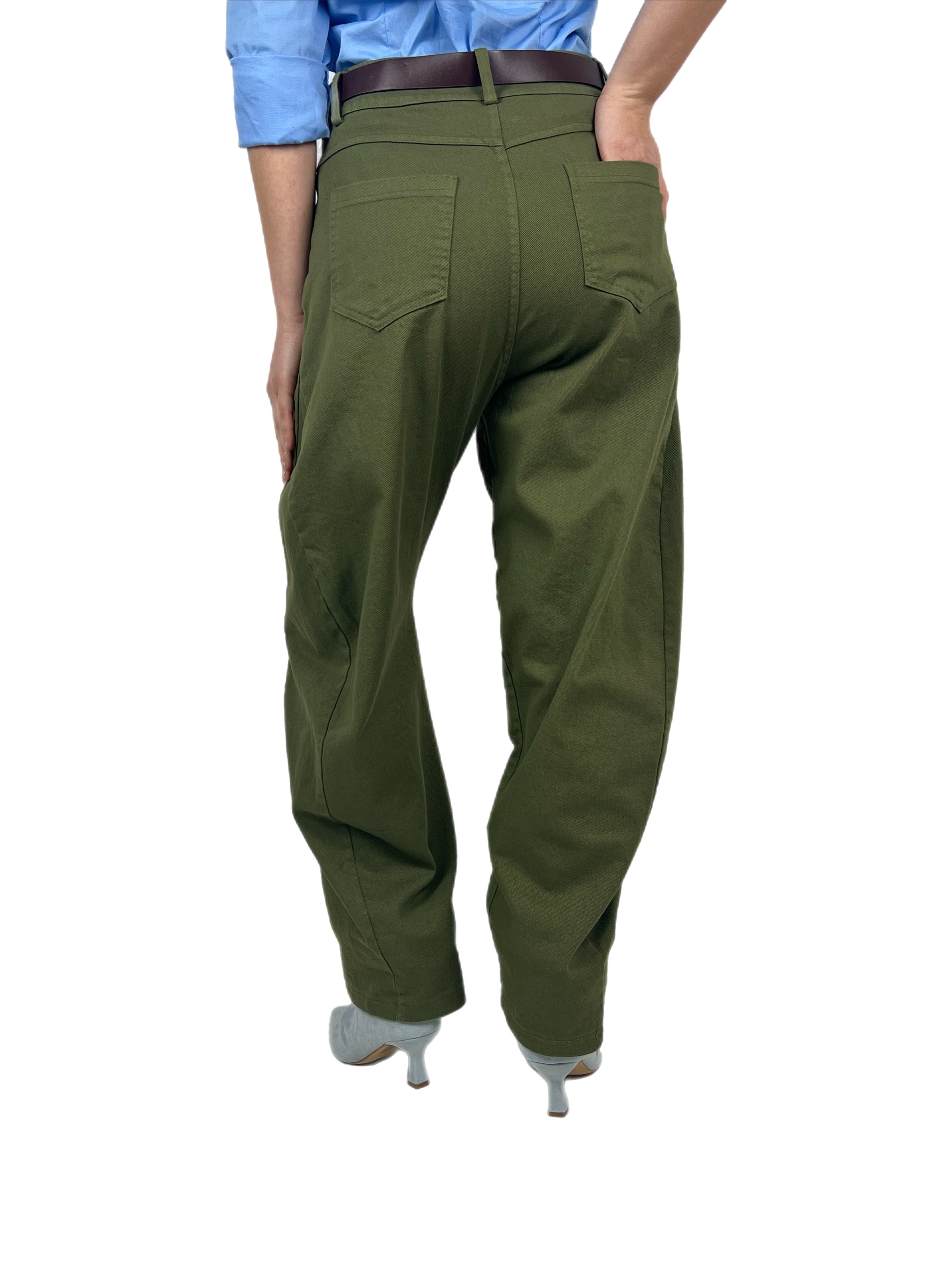 Matié pantalone geranio verde