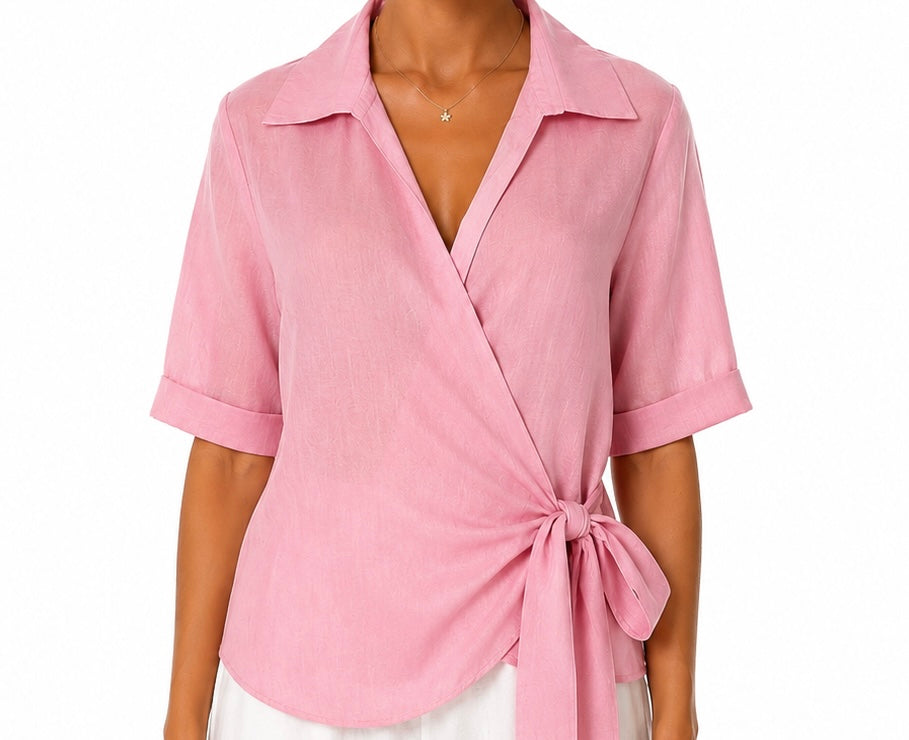 Matié camicia Livia rosa