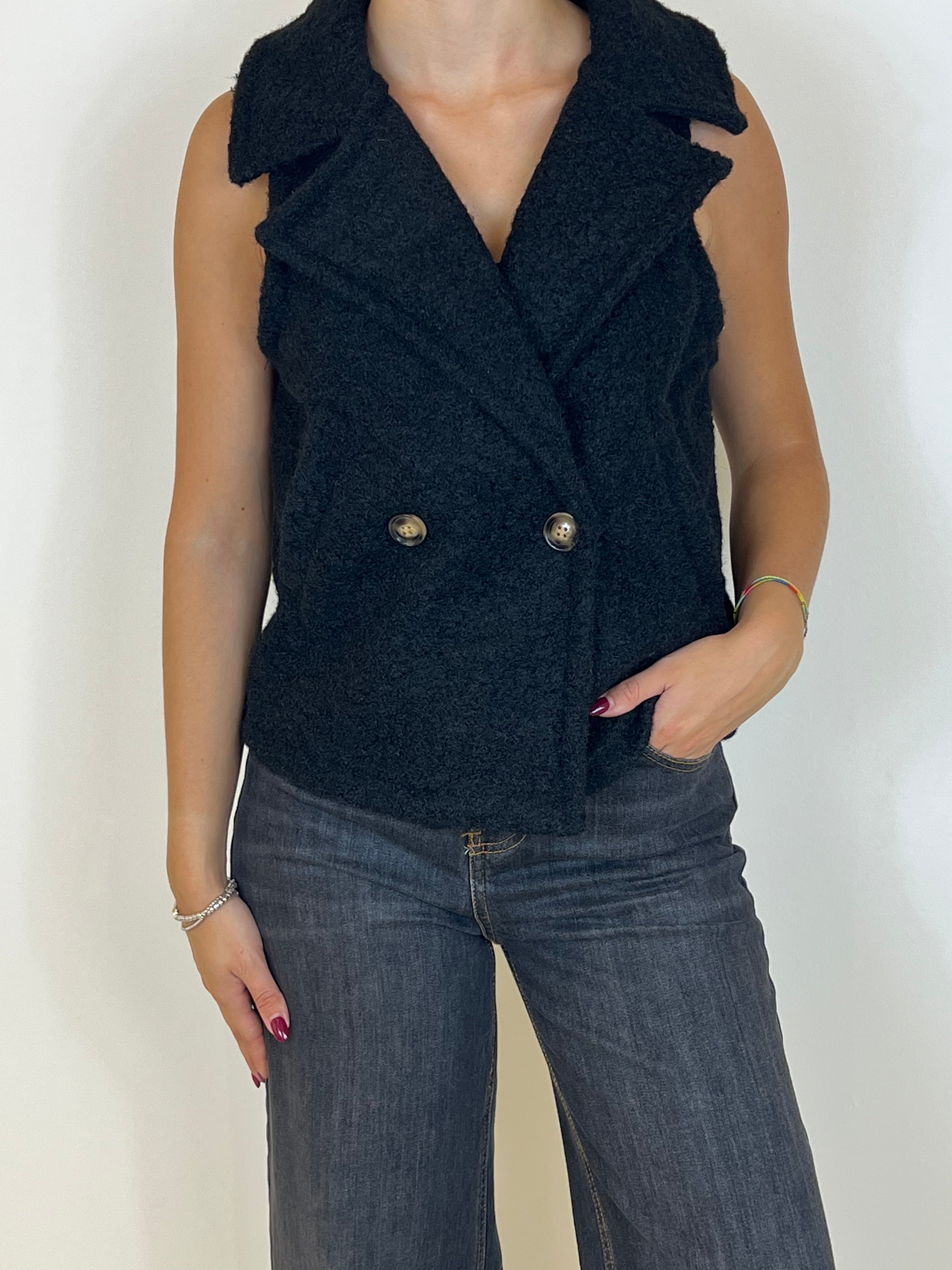 Matié gilet boucle olivia