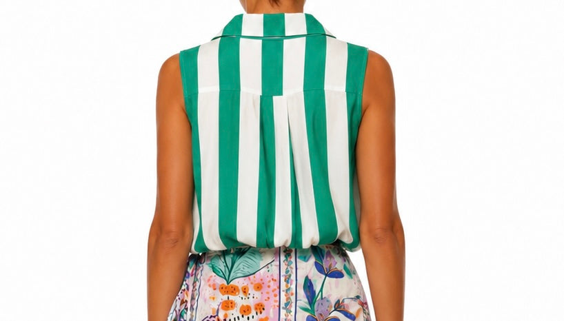 Susy mix camicia fly verde