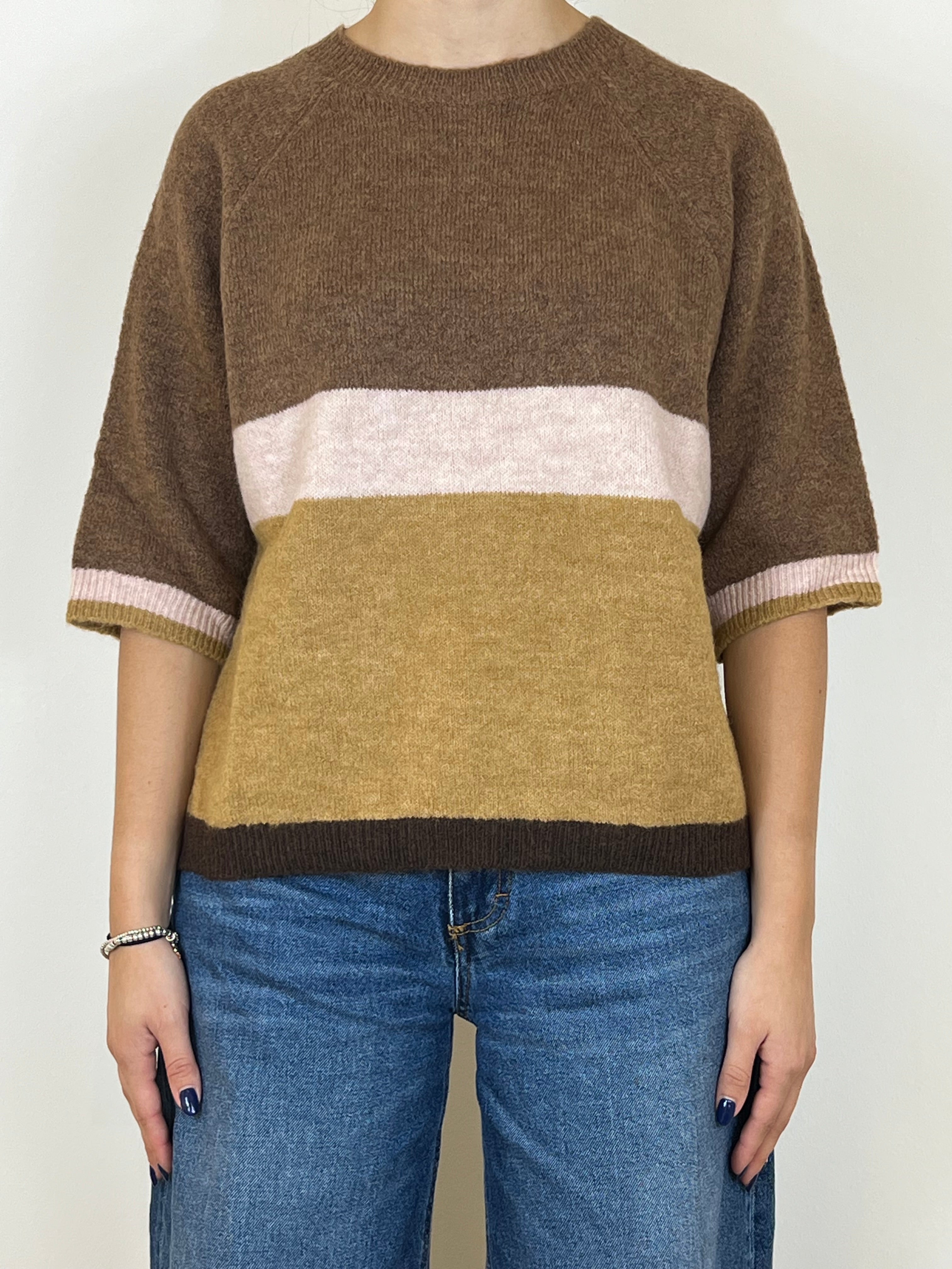 Susy mix maglia rio cammello