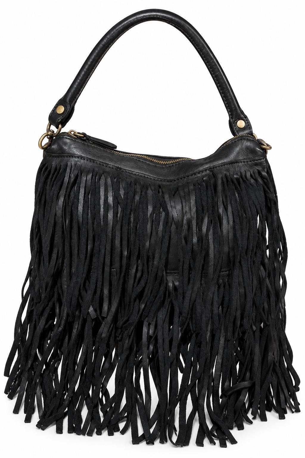 Matié borsa pelle chicca nero