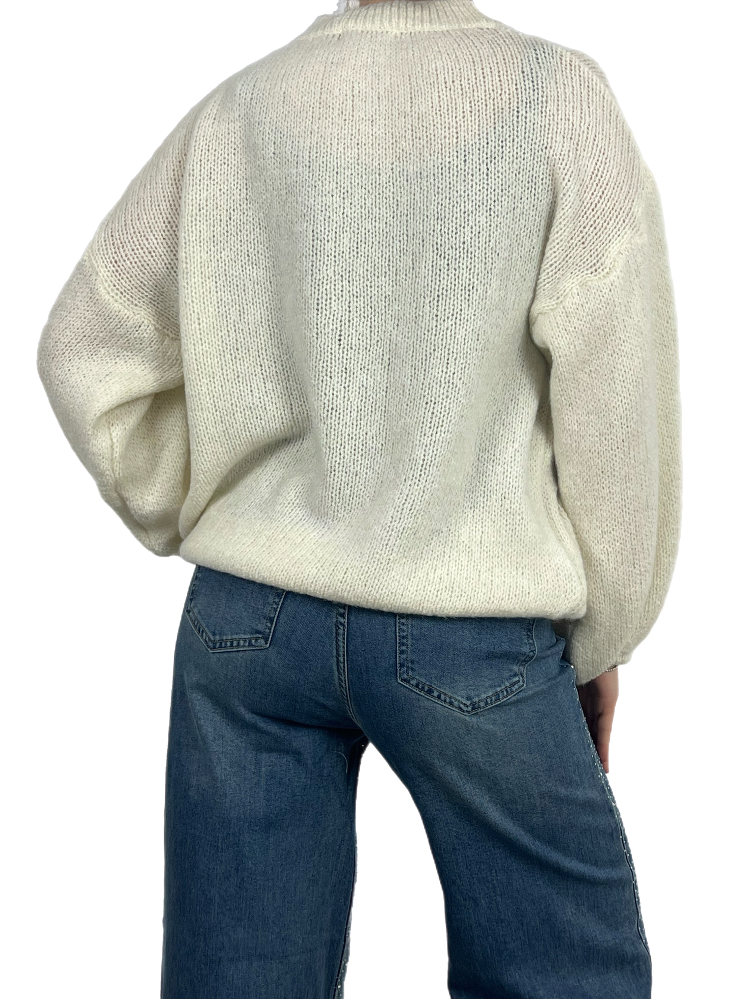 Matié maglia lia bianco