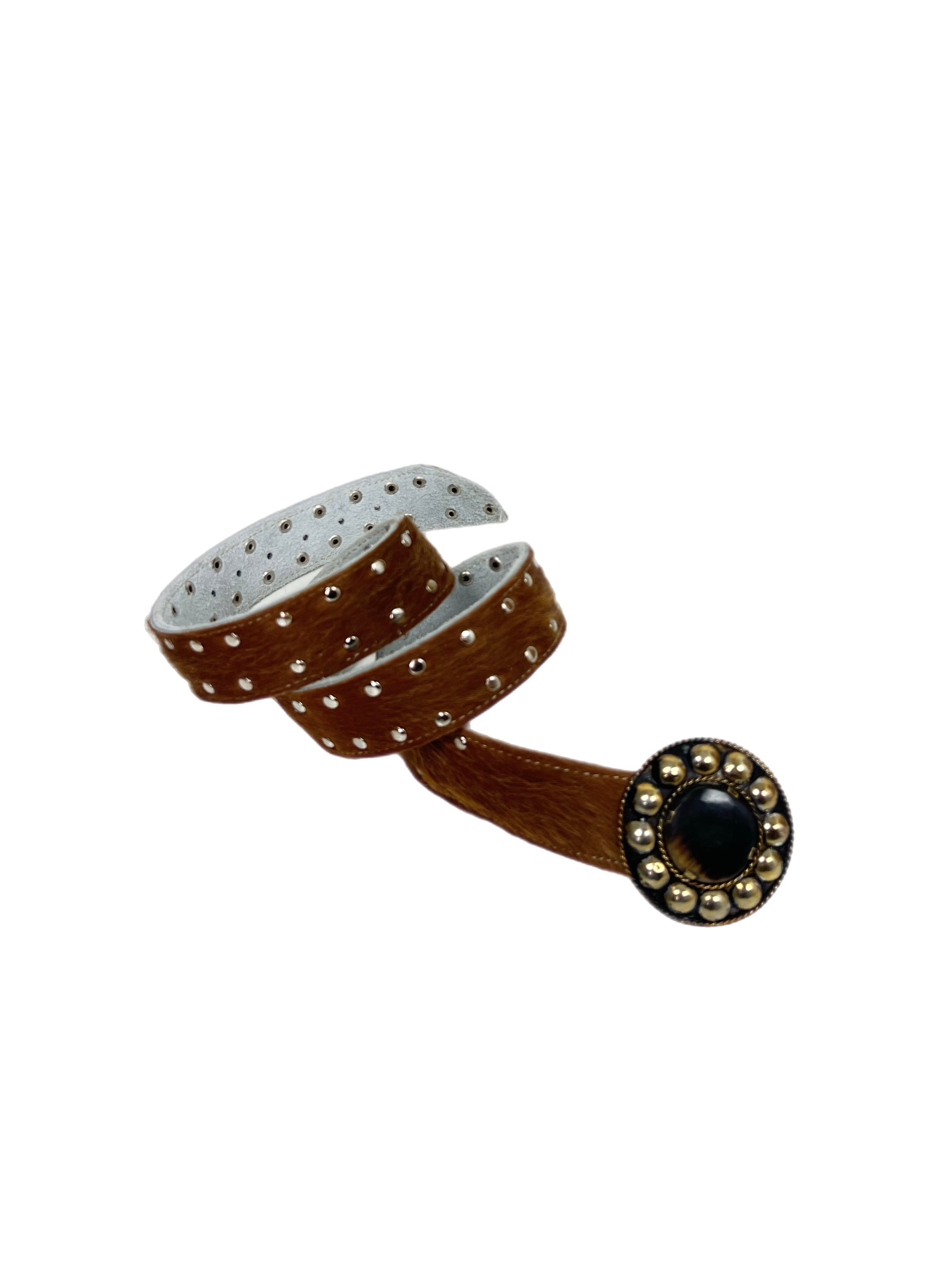 Matié cintura cavallino sandy cuoio