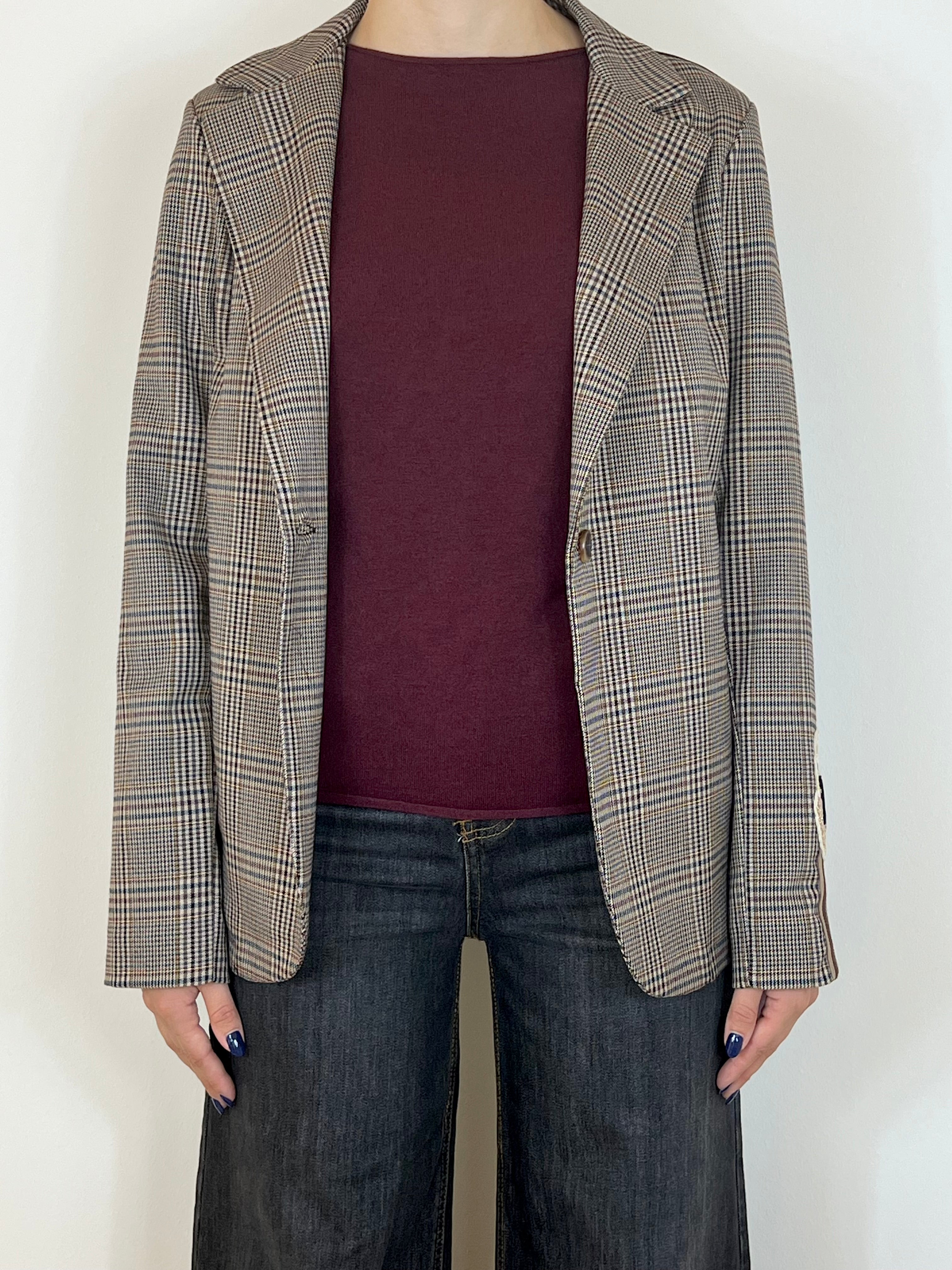 Susy Mix giacca check