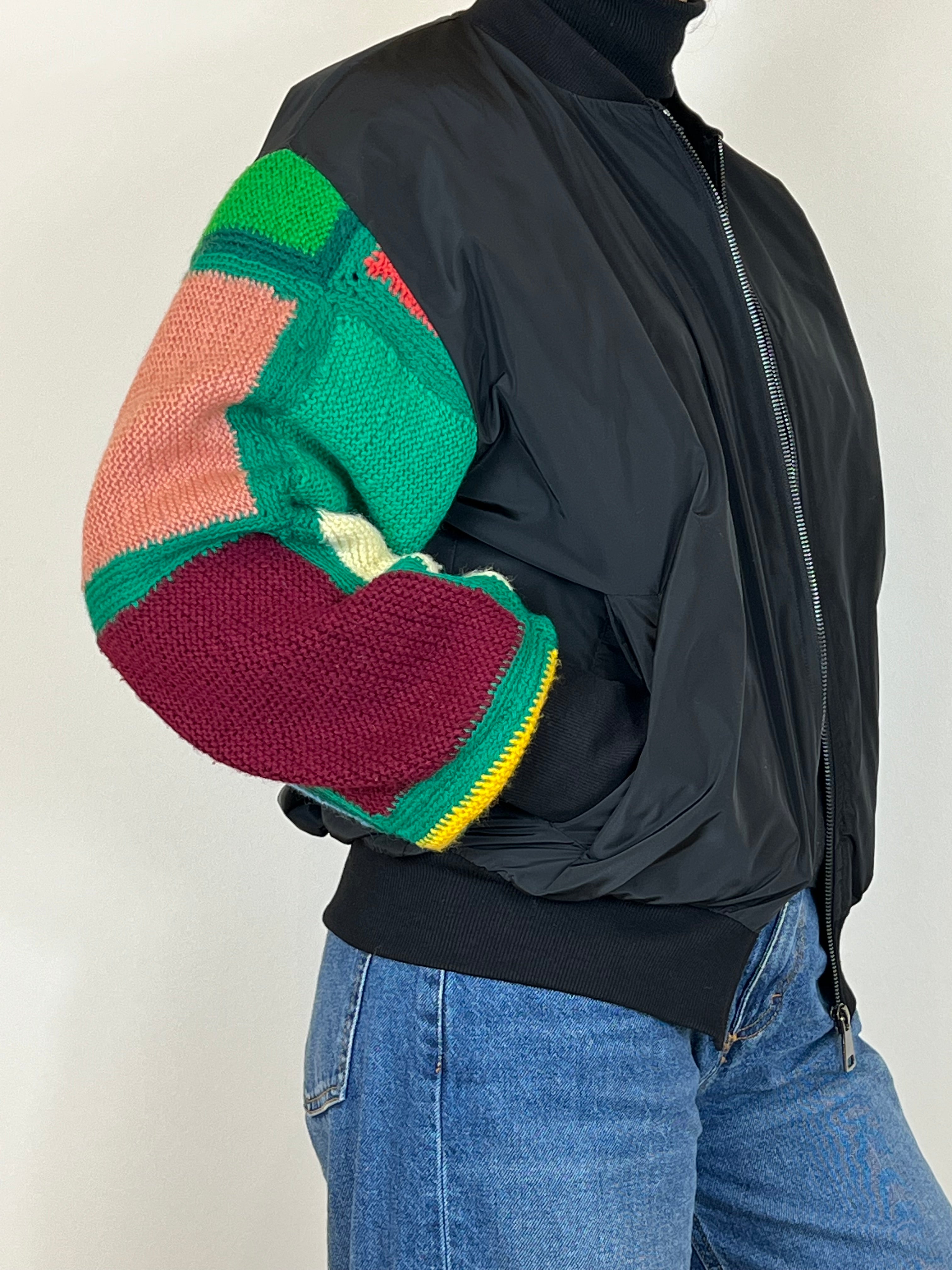 Susy Mix bomber crochet patch