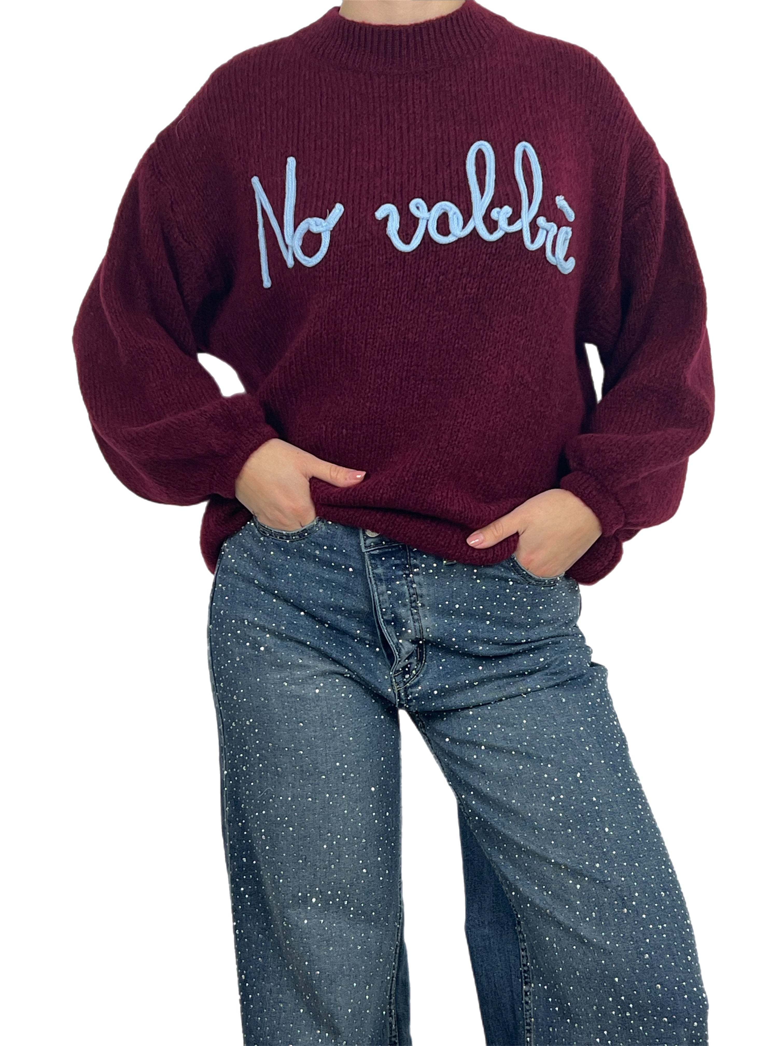 Matié maglia lea bordeaux