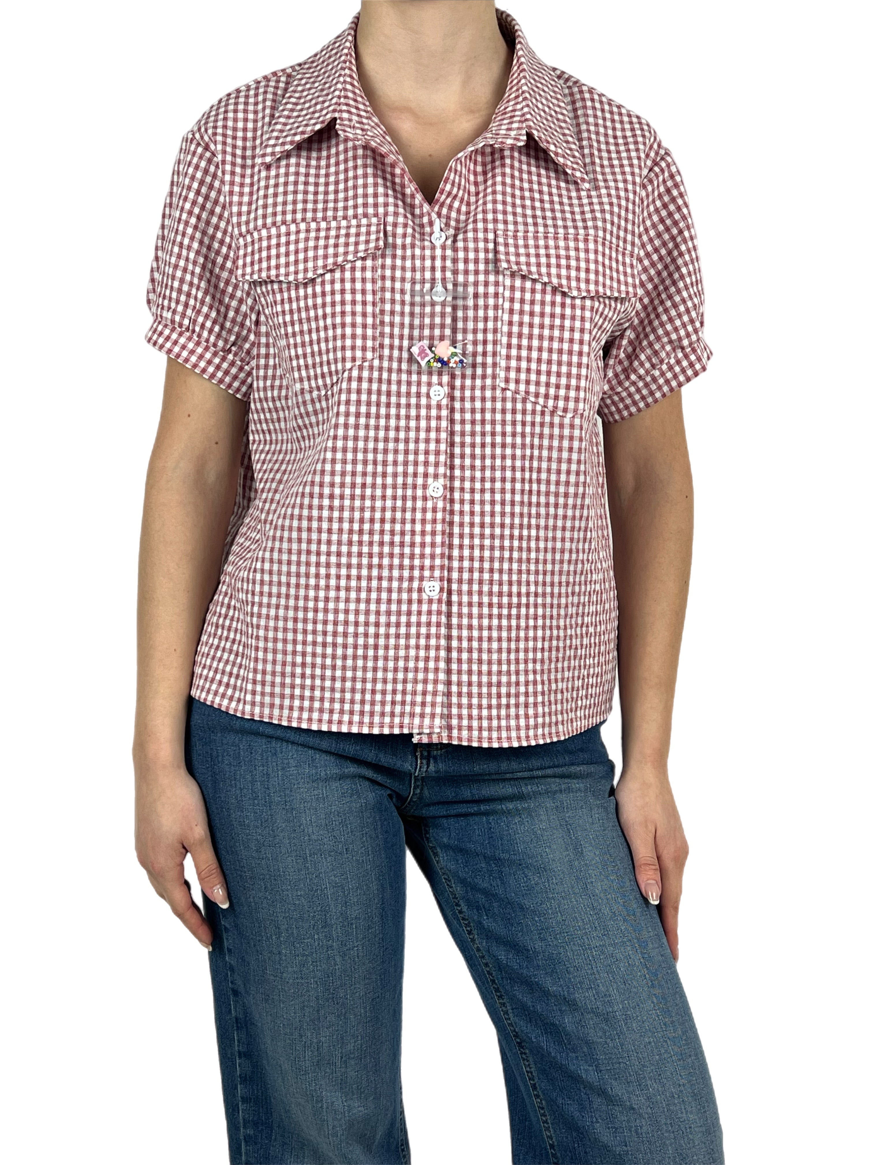 Matié camicia felce rosso