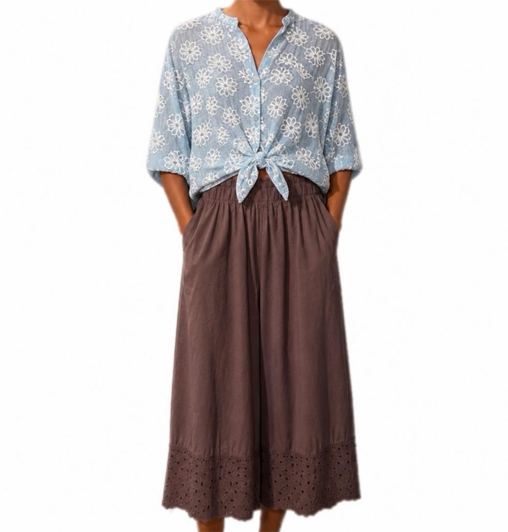 Matié pantalone spencer ciokko