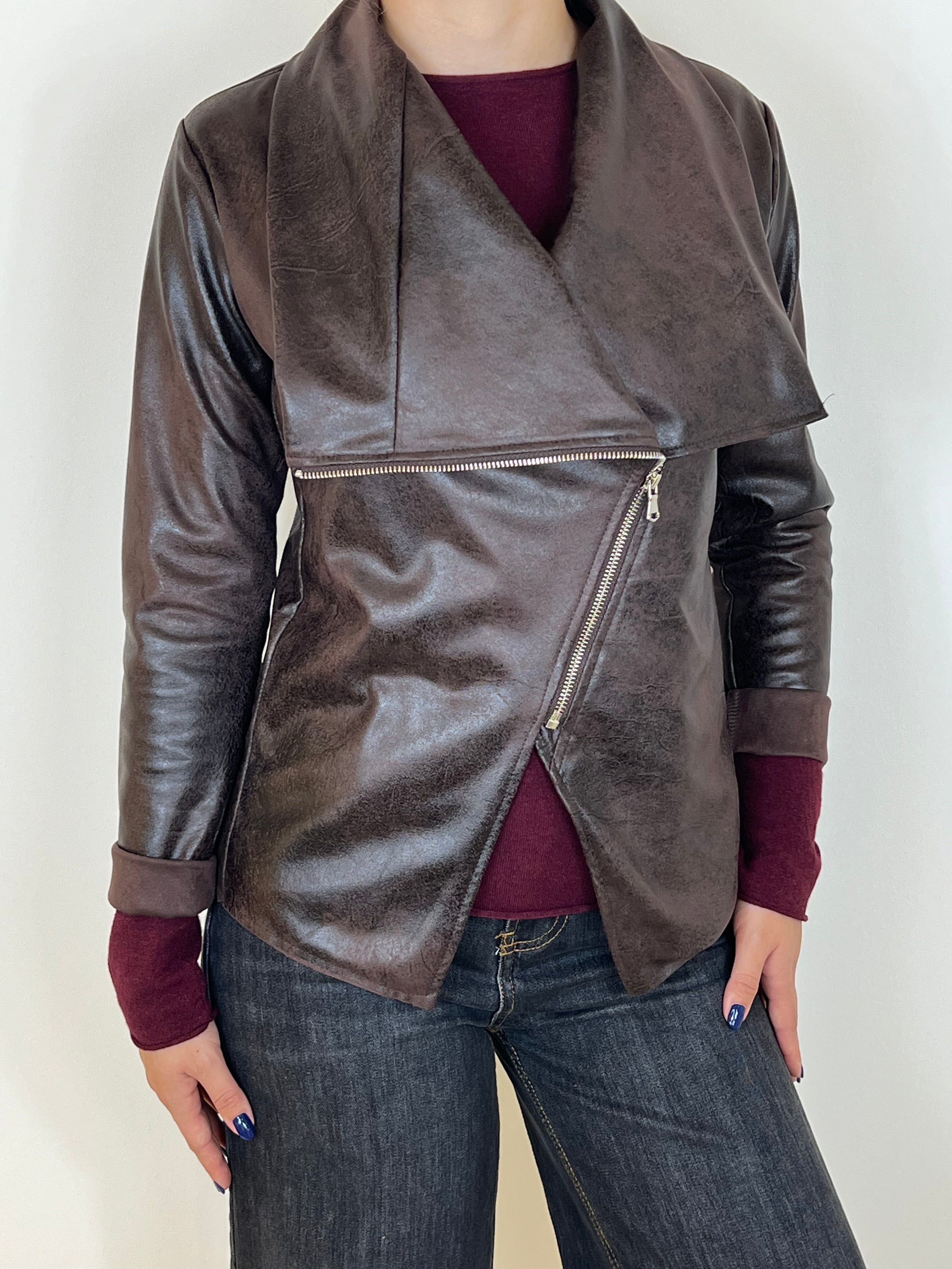 Matié giubbino ecopelle yale