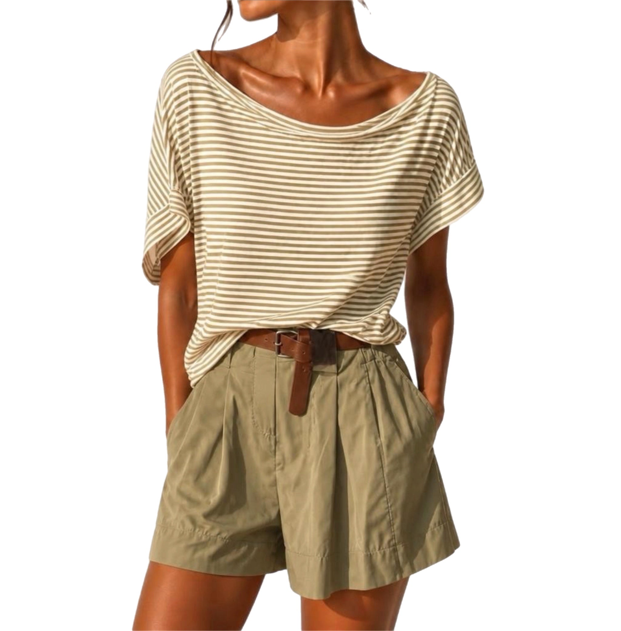Matié t-Shirt nautica panna/verde