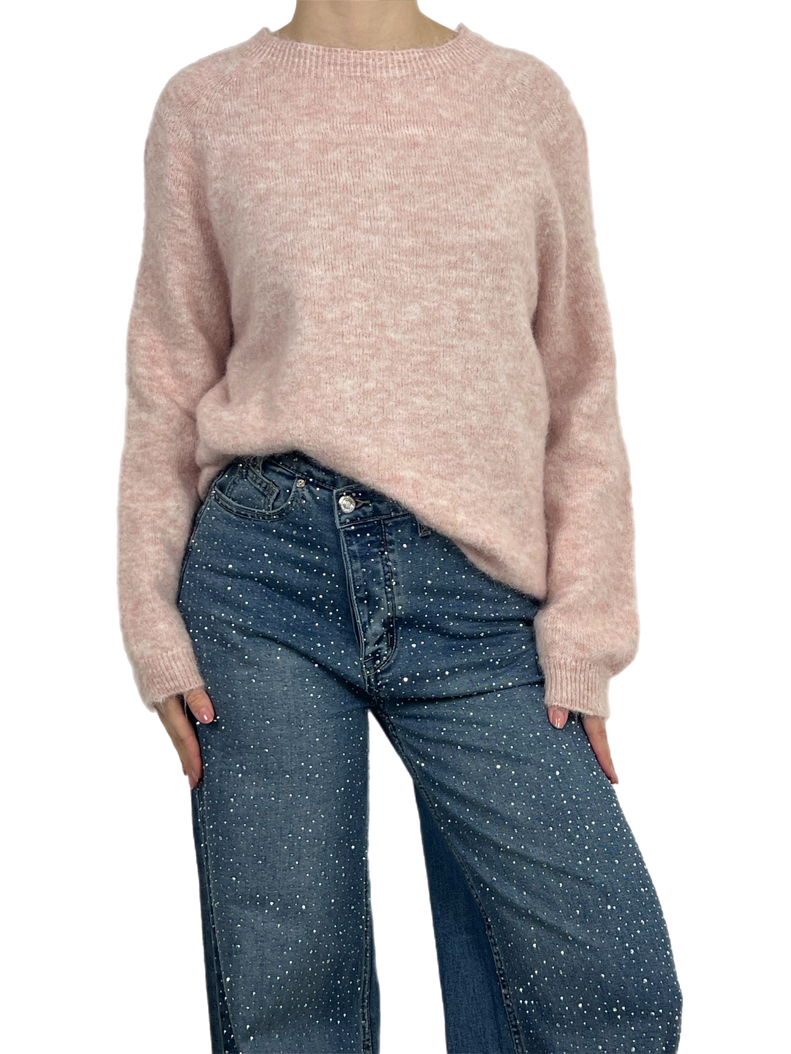 Matié maglia aurora cipria