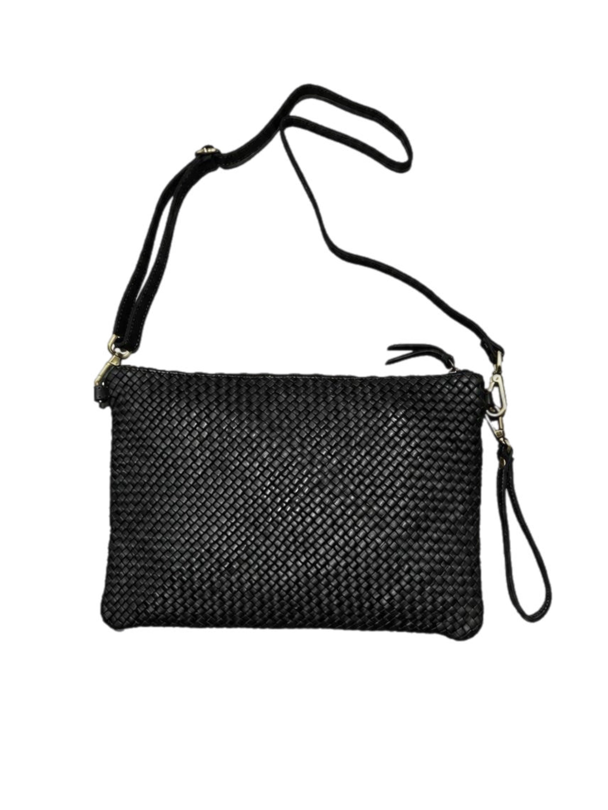 Matié borsa pelle Oslo nero