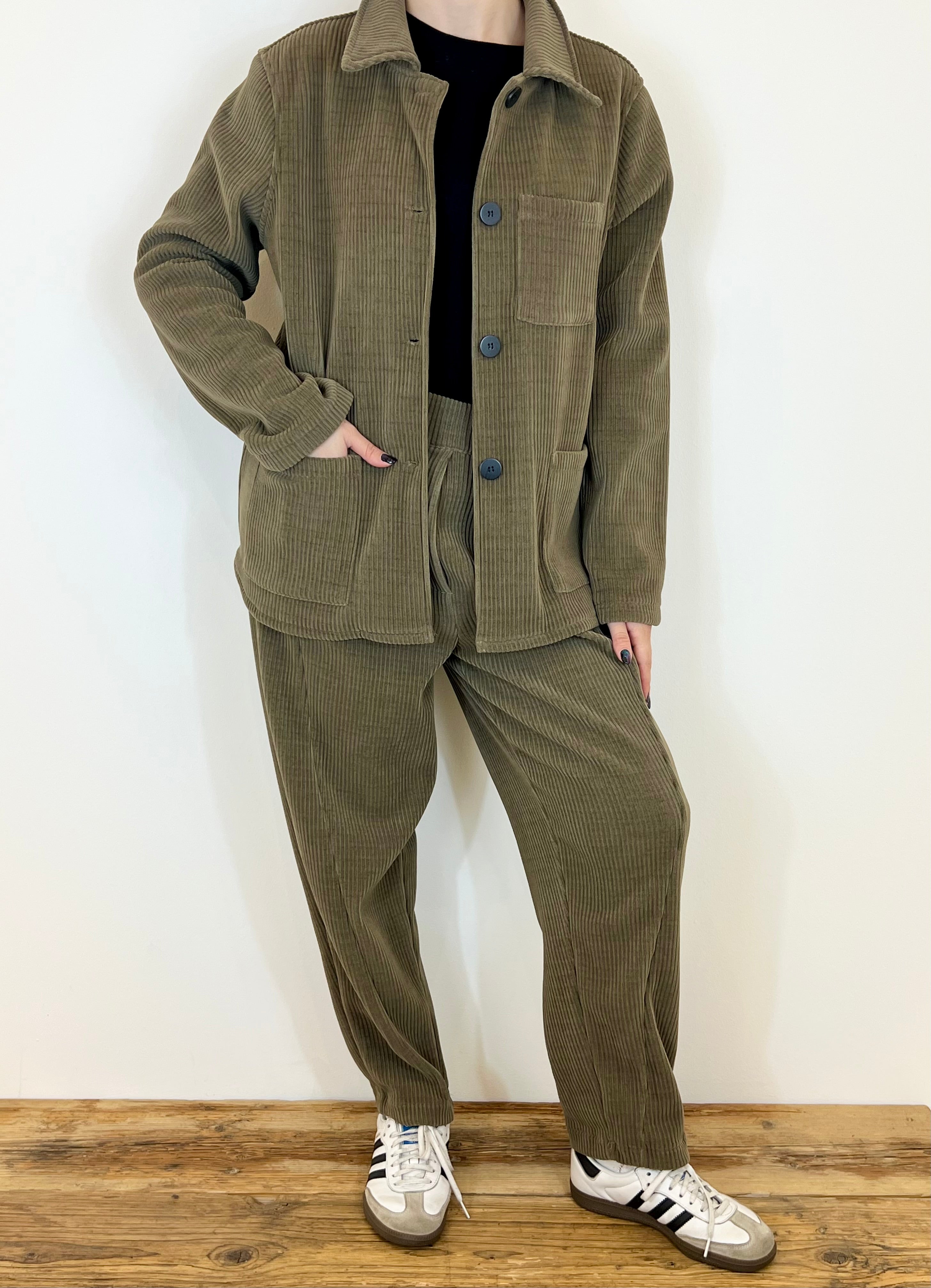 Matié pantalone sabri taupe