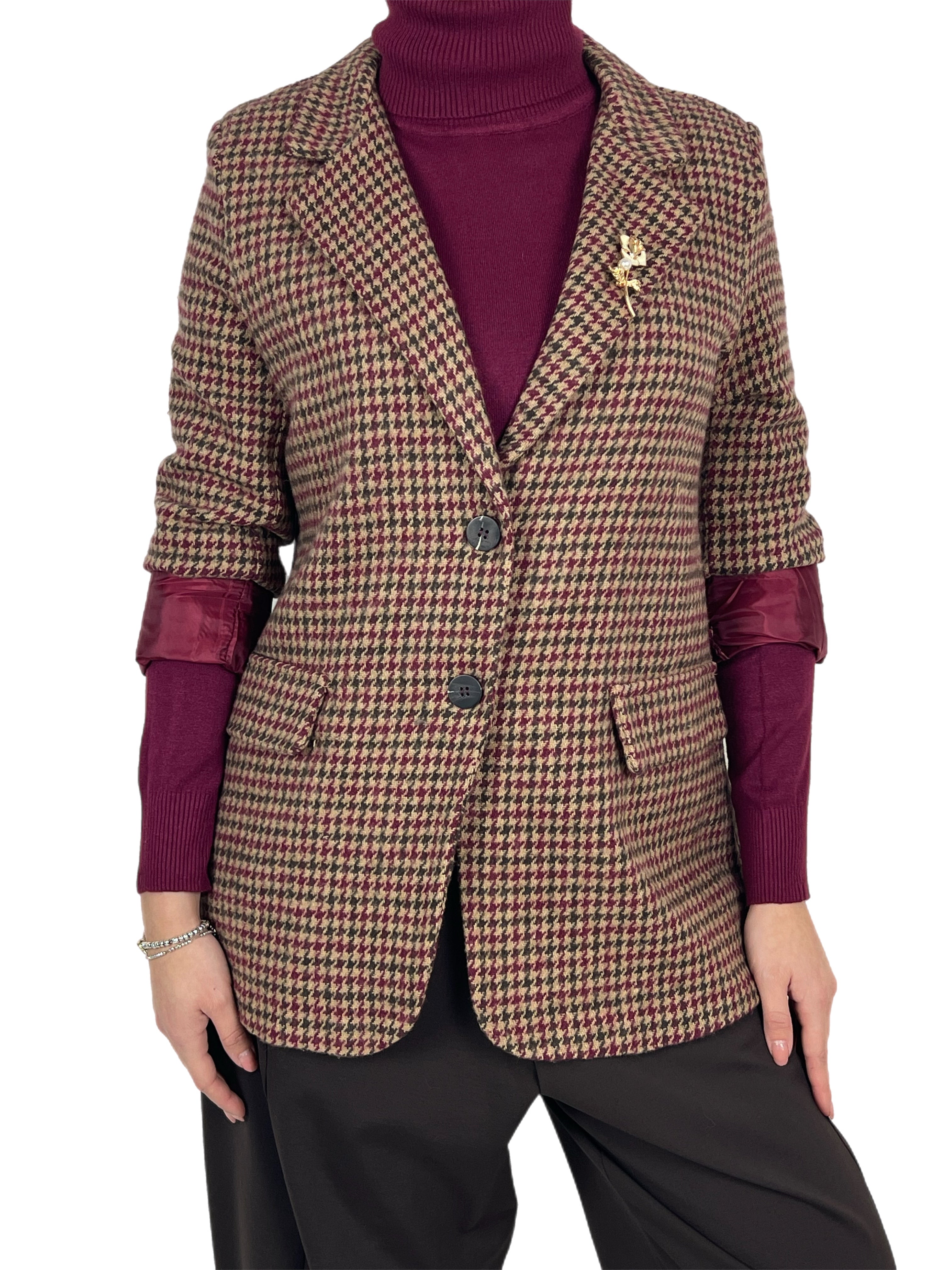 Matié giacca chloe bordeaux