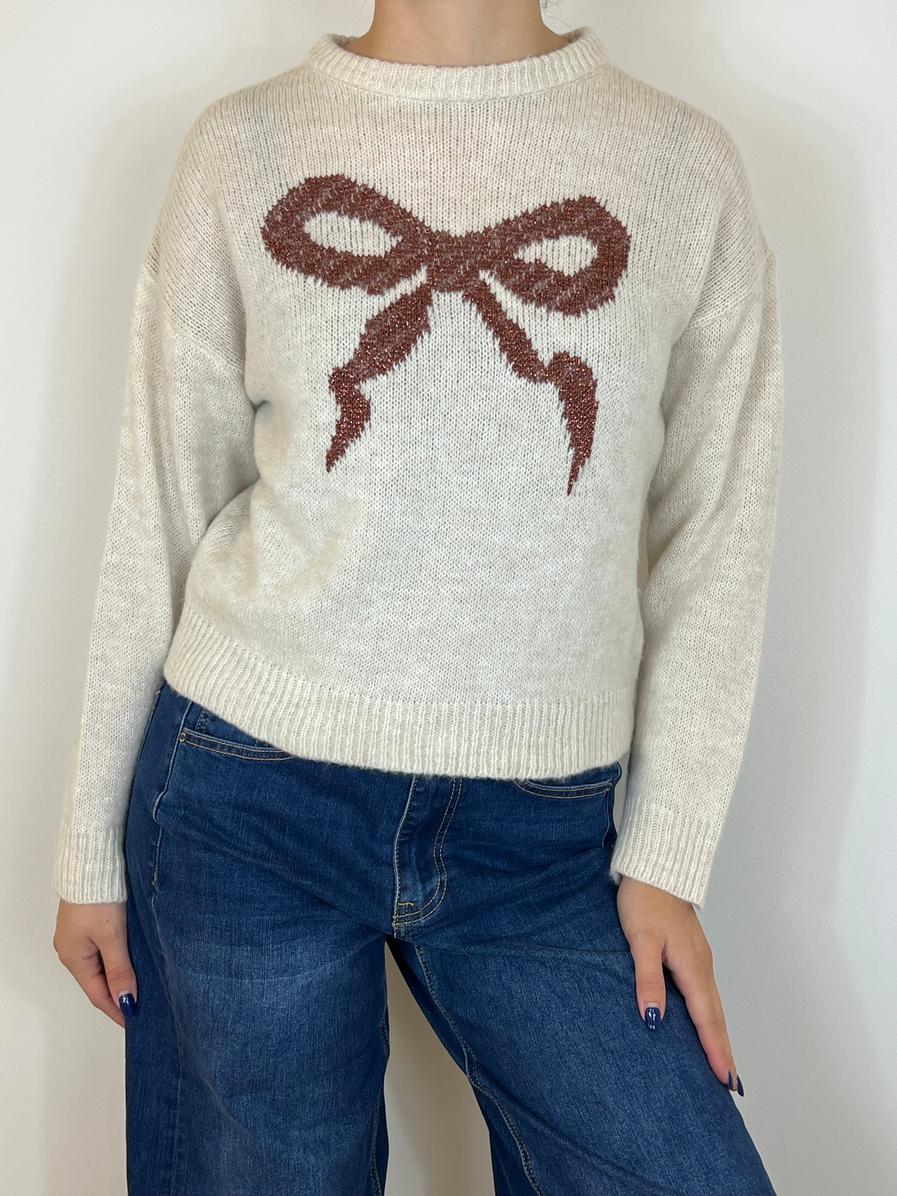 Susy mix maglia fiocco