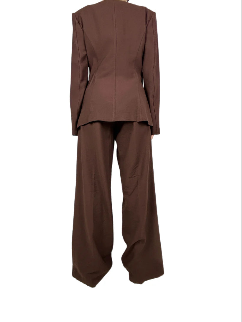 Two way blazer Verbana ciocco