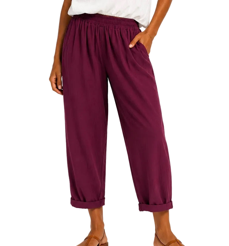 Matié pantalone carota prugna