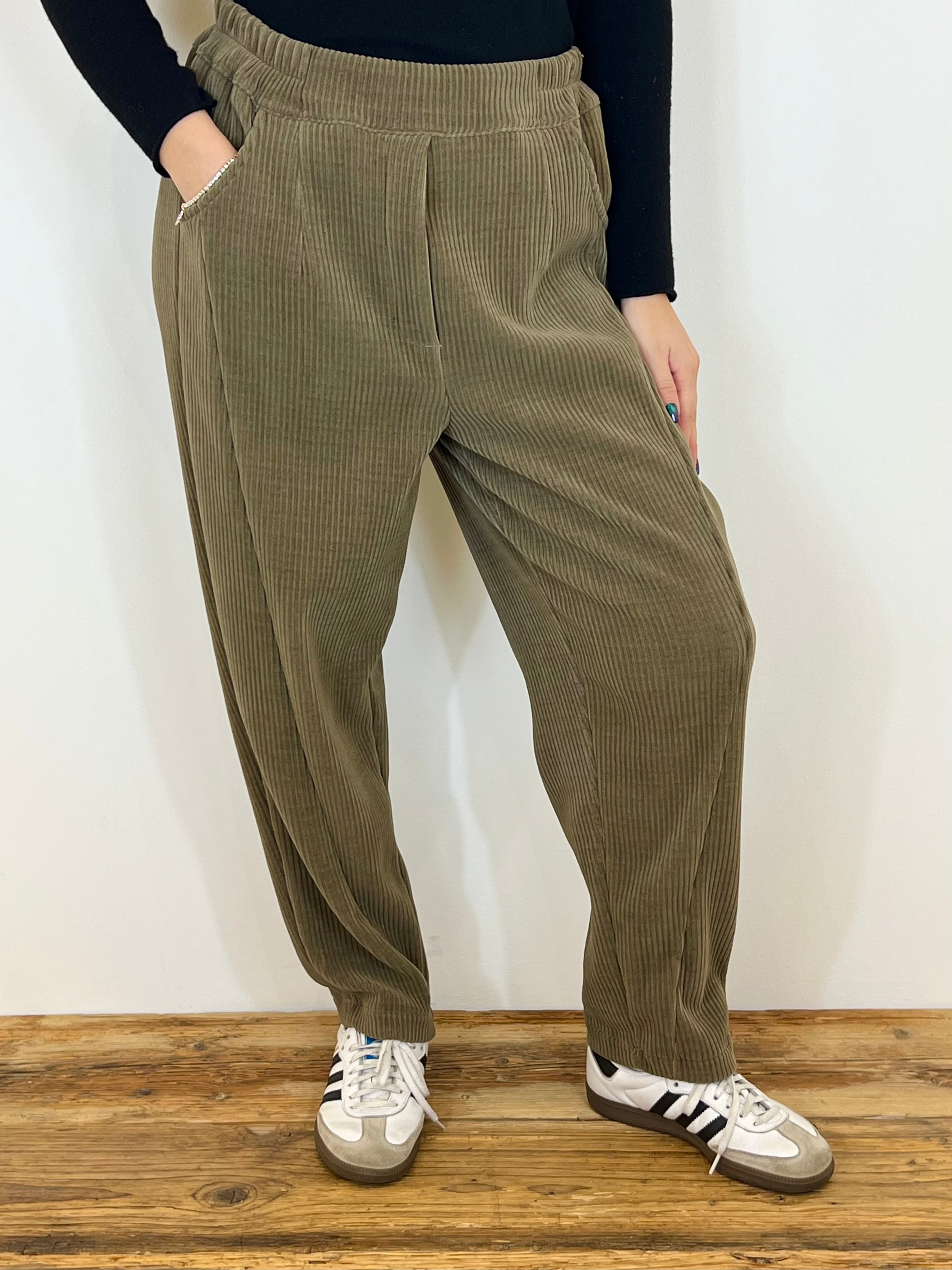 Matié pantalone sabri taupe