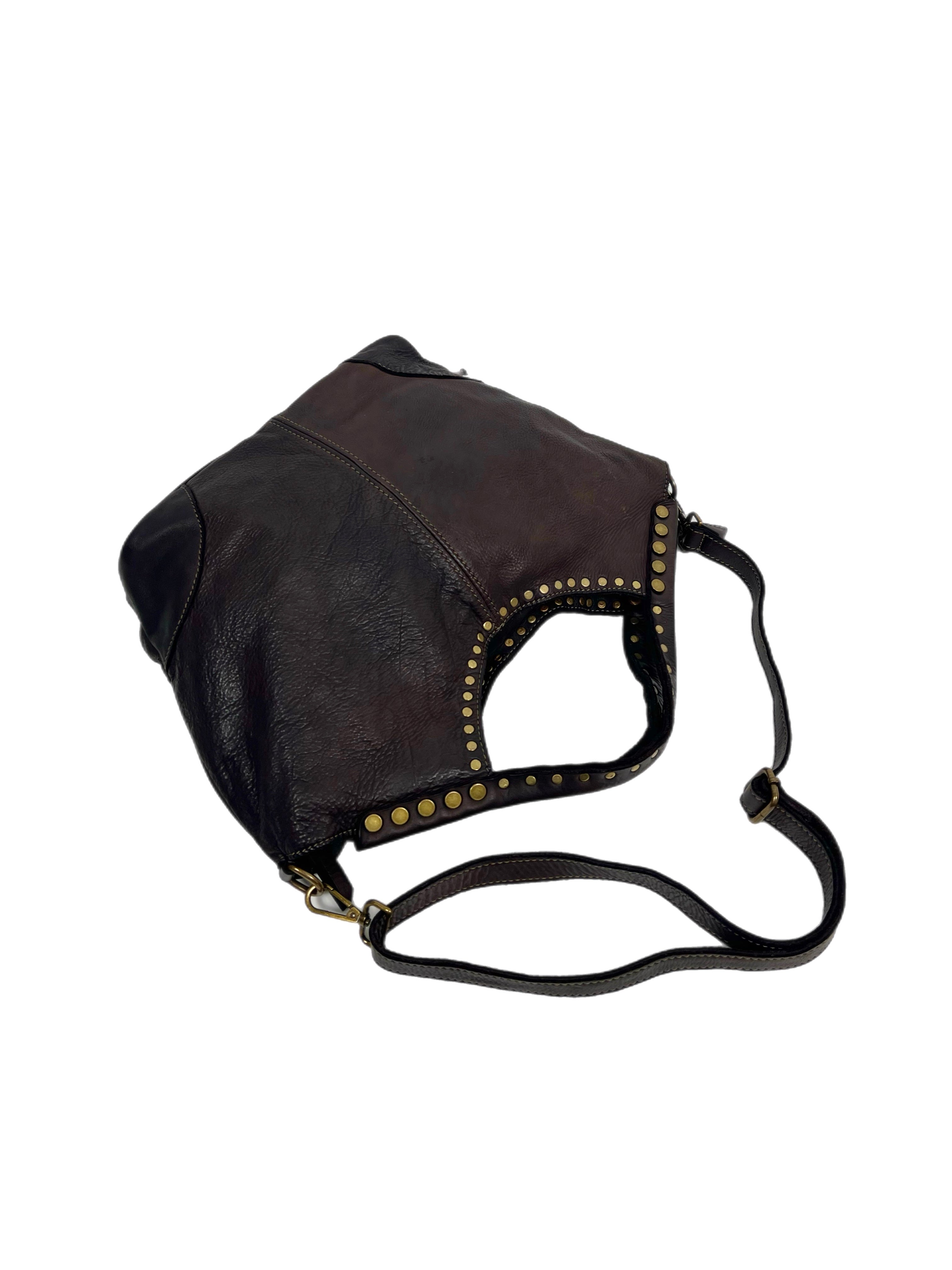 Matié borsa pelle Segovia ciocco