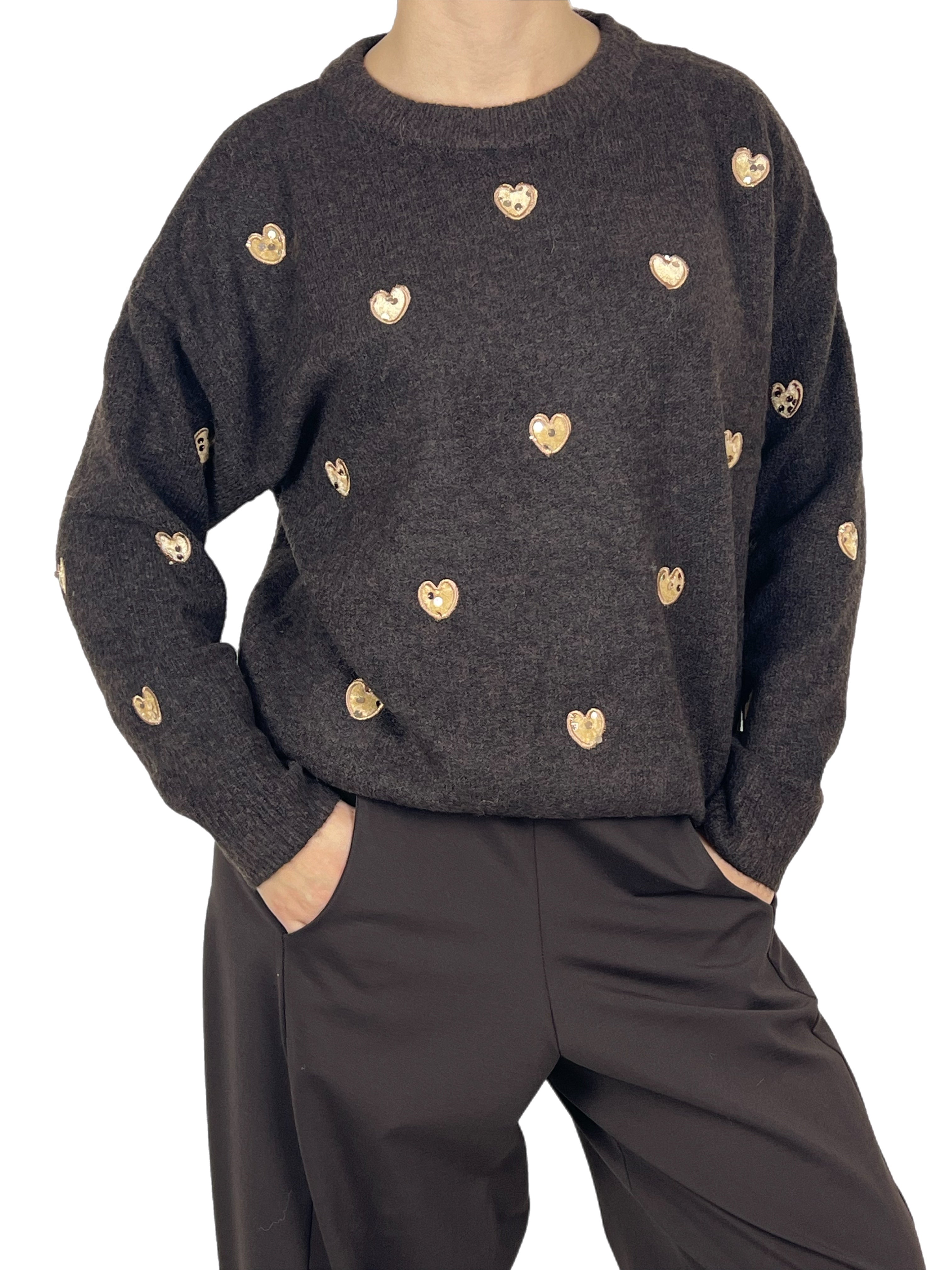 Matié maglia zoe cioccolato