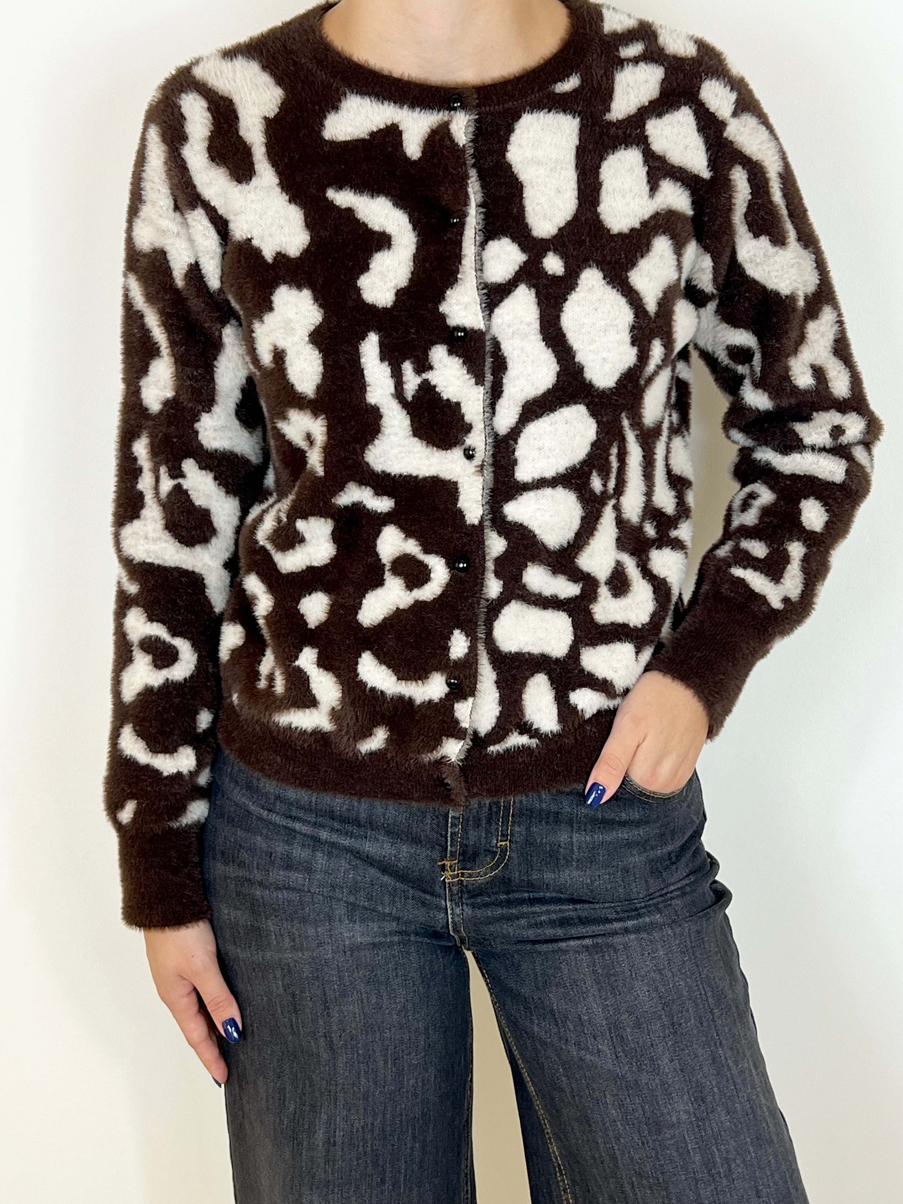 Matié cardigan ischia cow