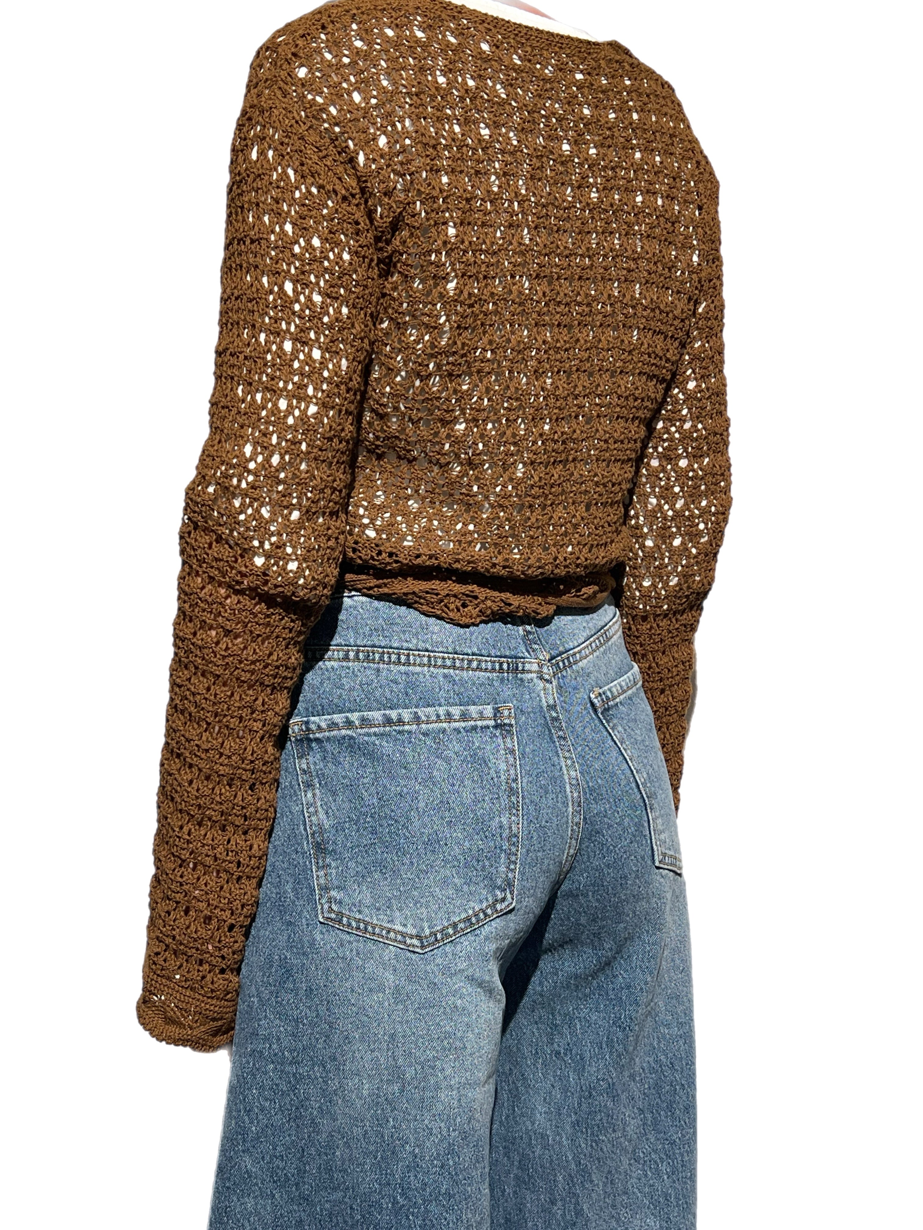 Matié cardigan emerald tabacco