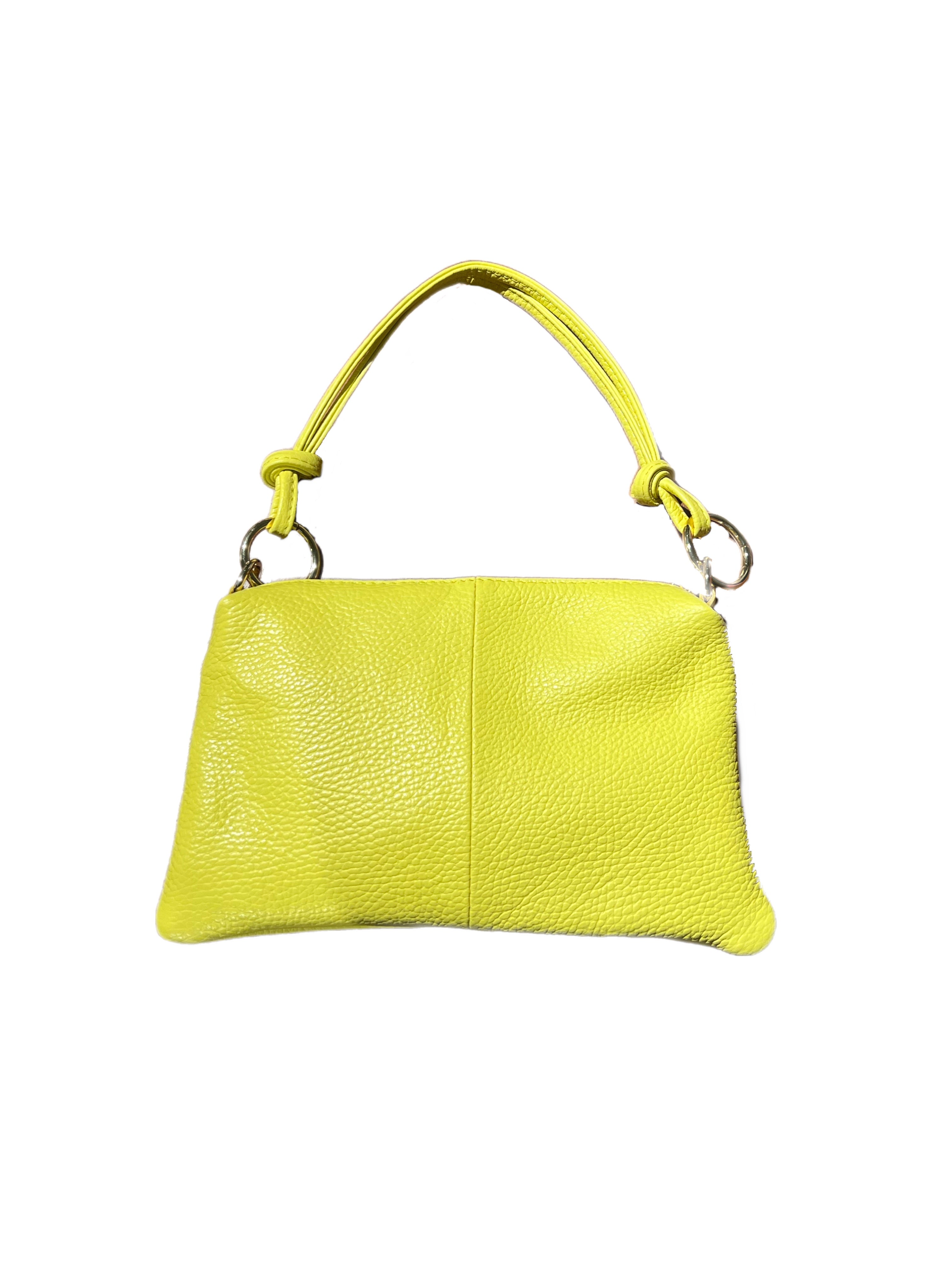 Matié borsa kiky pelle limone
