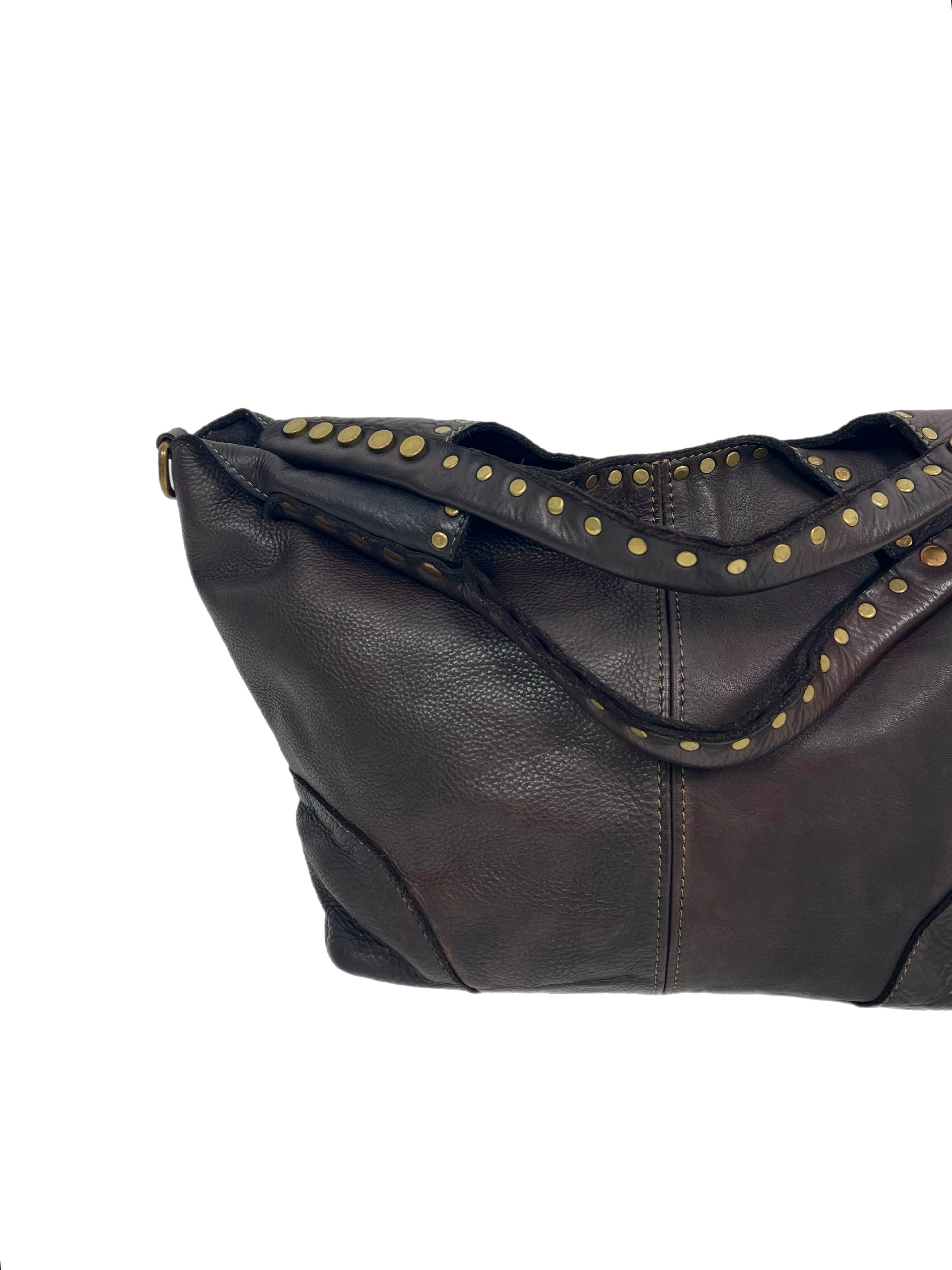 Matié borsa pelle Segovia ciocco
