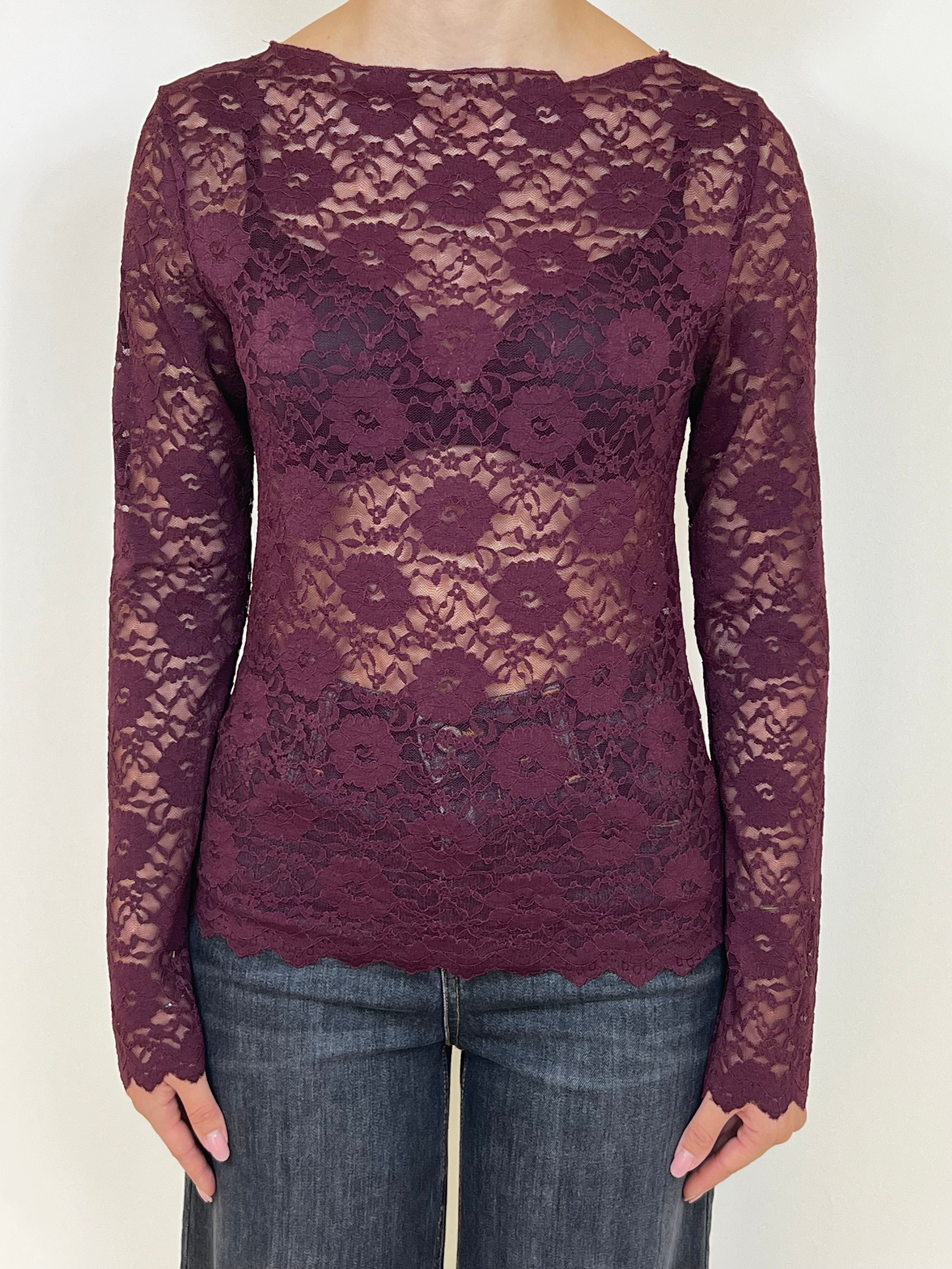 Susy Mix maglia pizzo