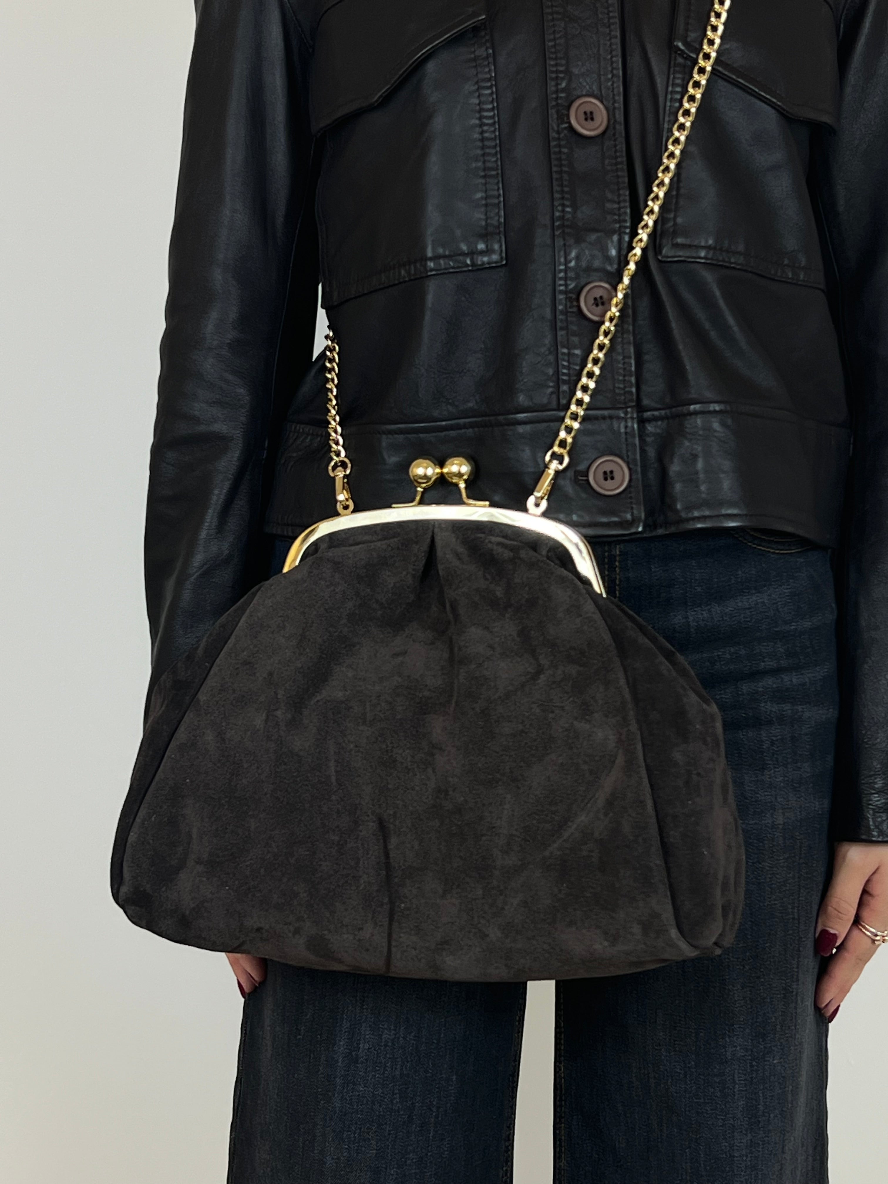 Borsa Agnese camoscio