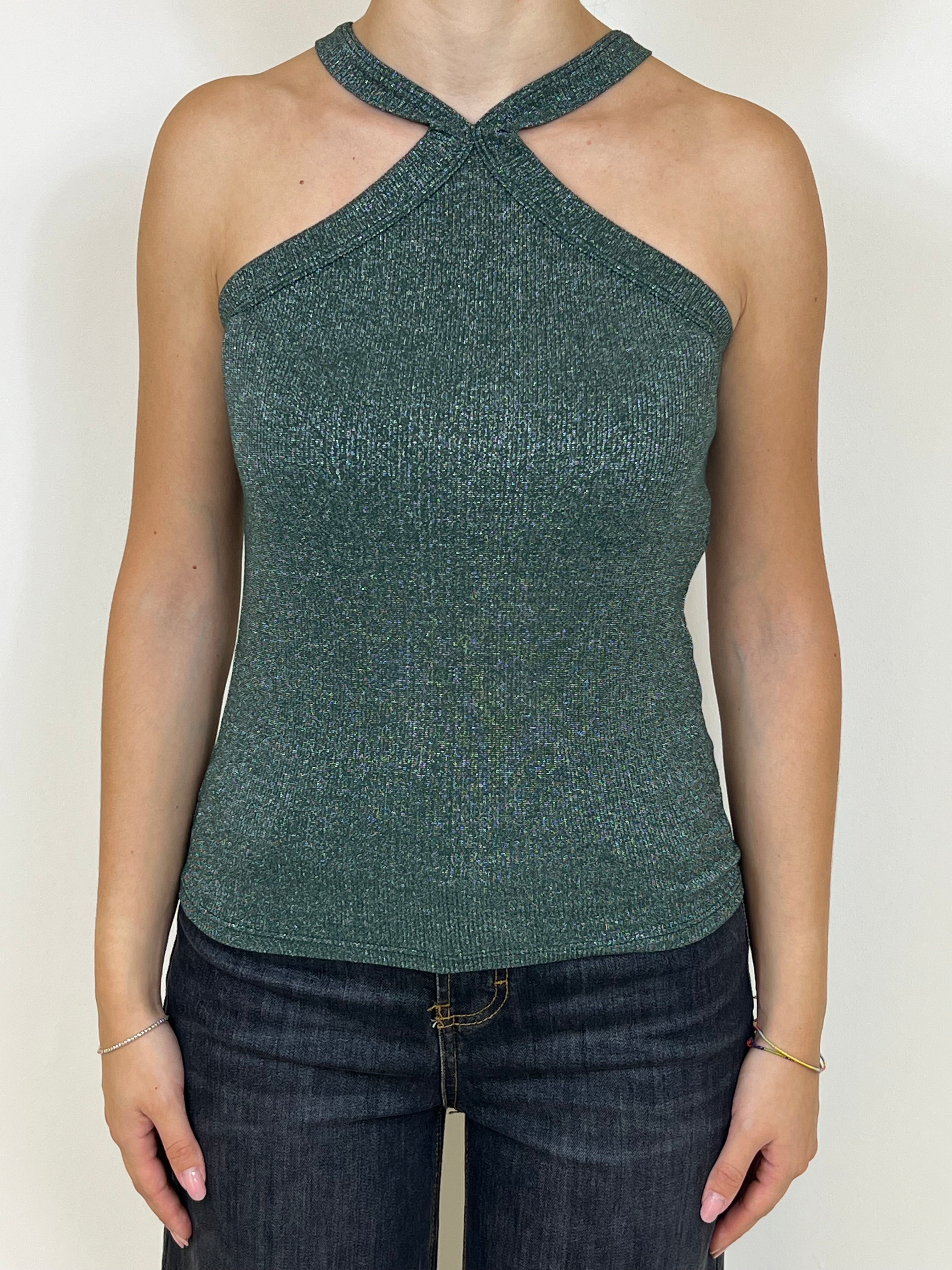 Susy Mix canotta lurex