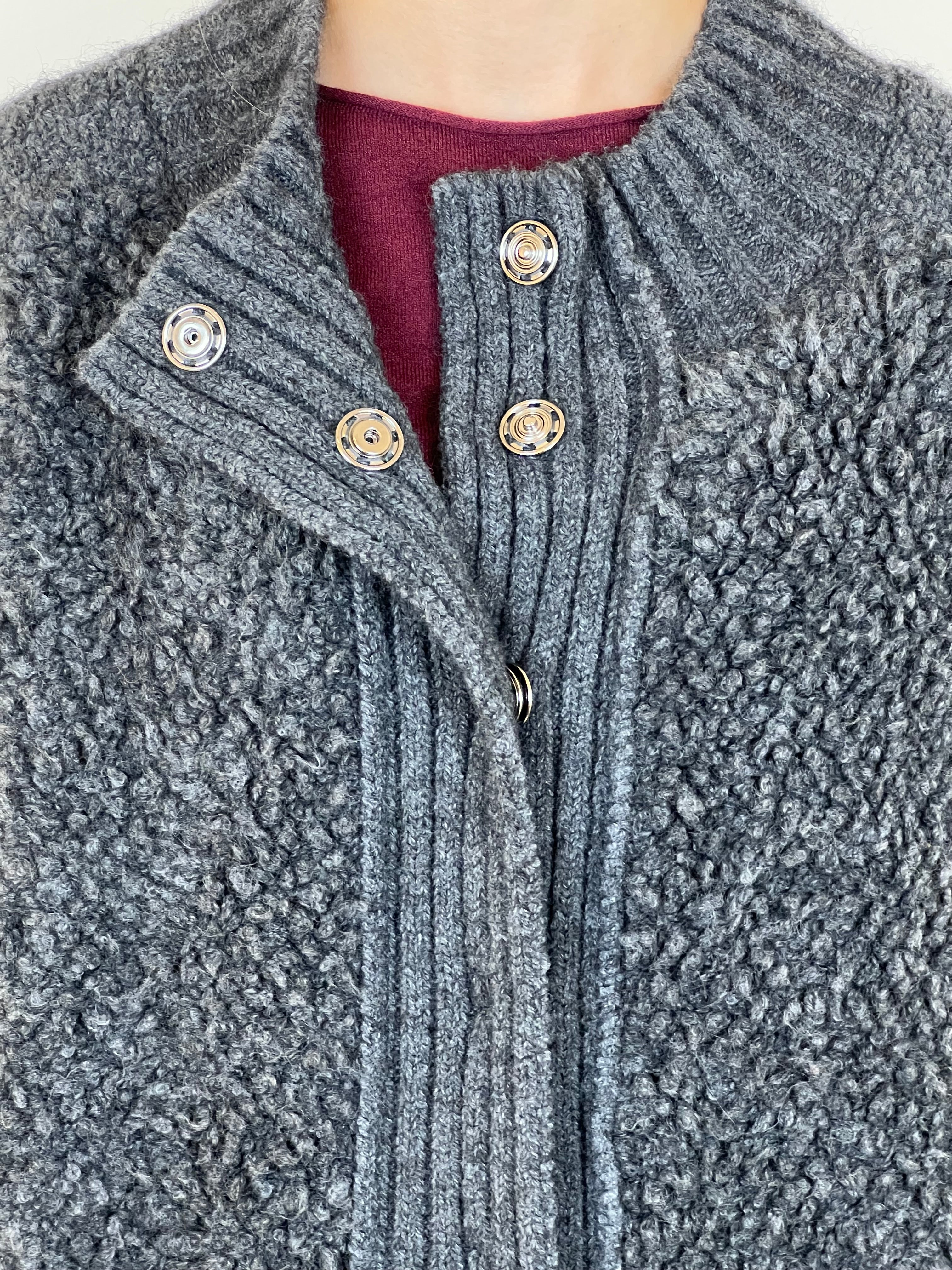 Matié gilet bouclé bear