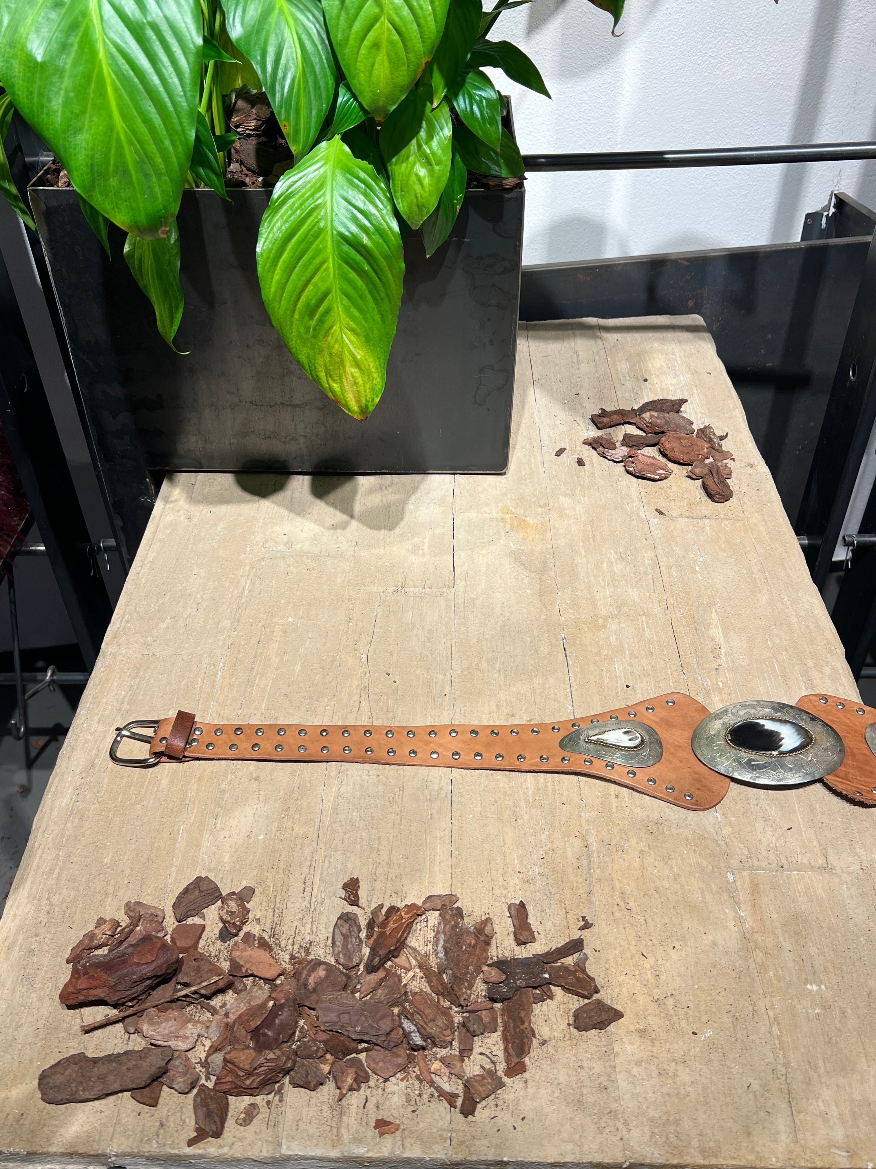 Matié cintura pelle cowgirl