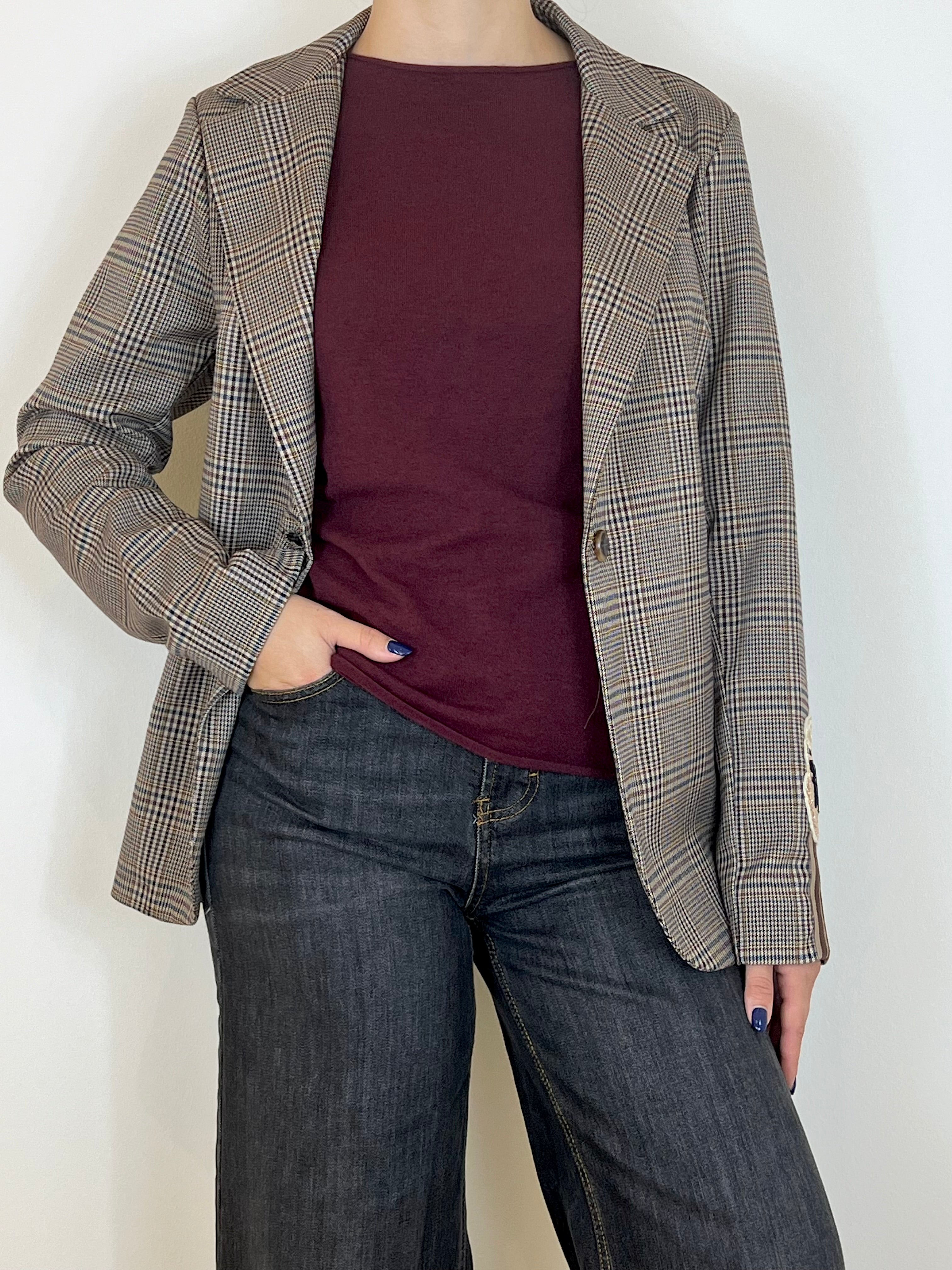 Susy Mix giacca check