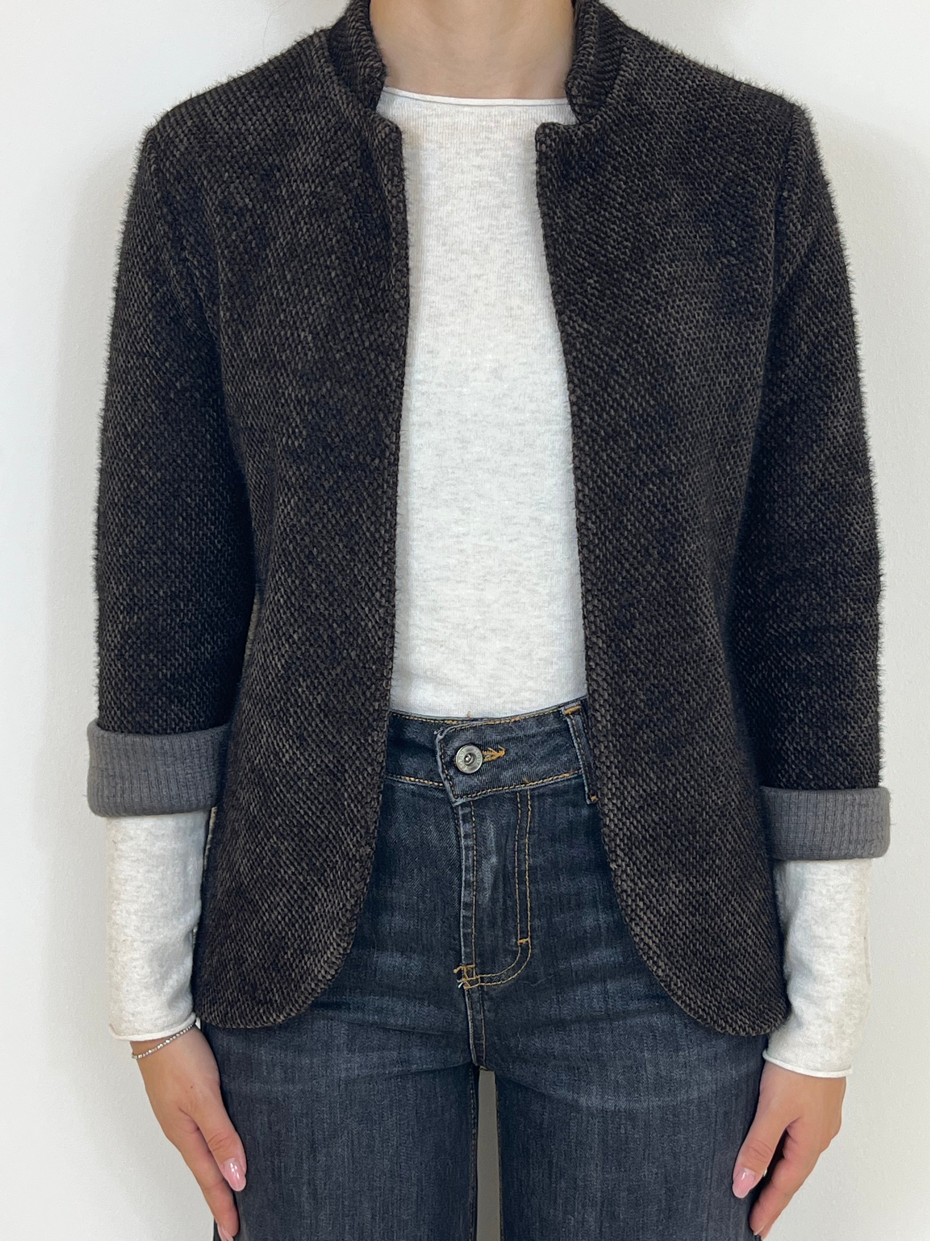 Matié giacca coreana bouclé