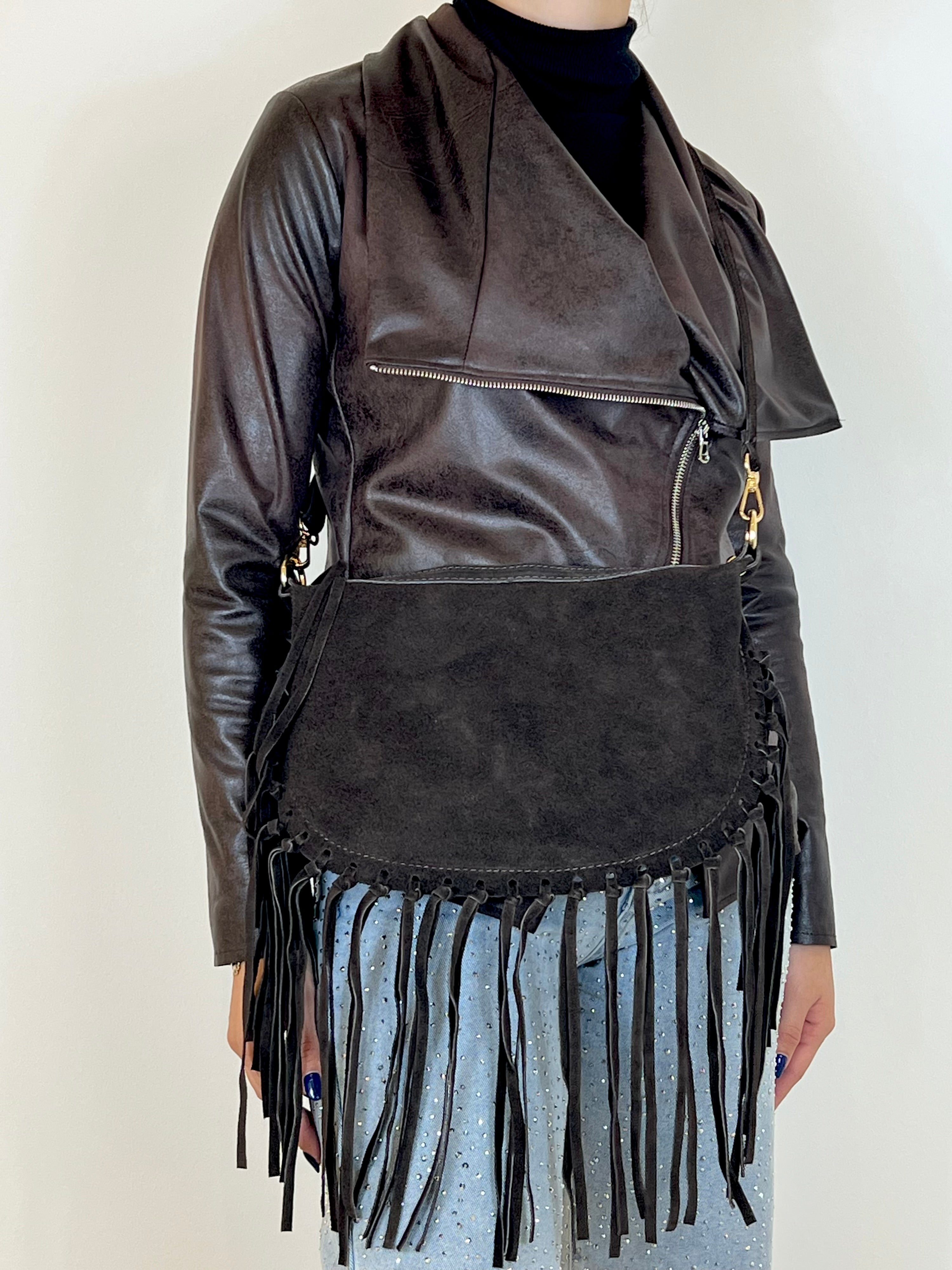 Matié borsa jam camoscio